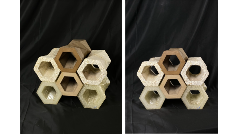 horizontal material aggregation