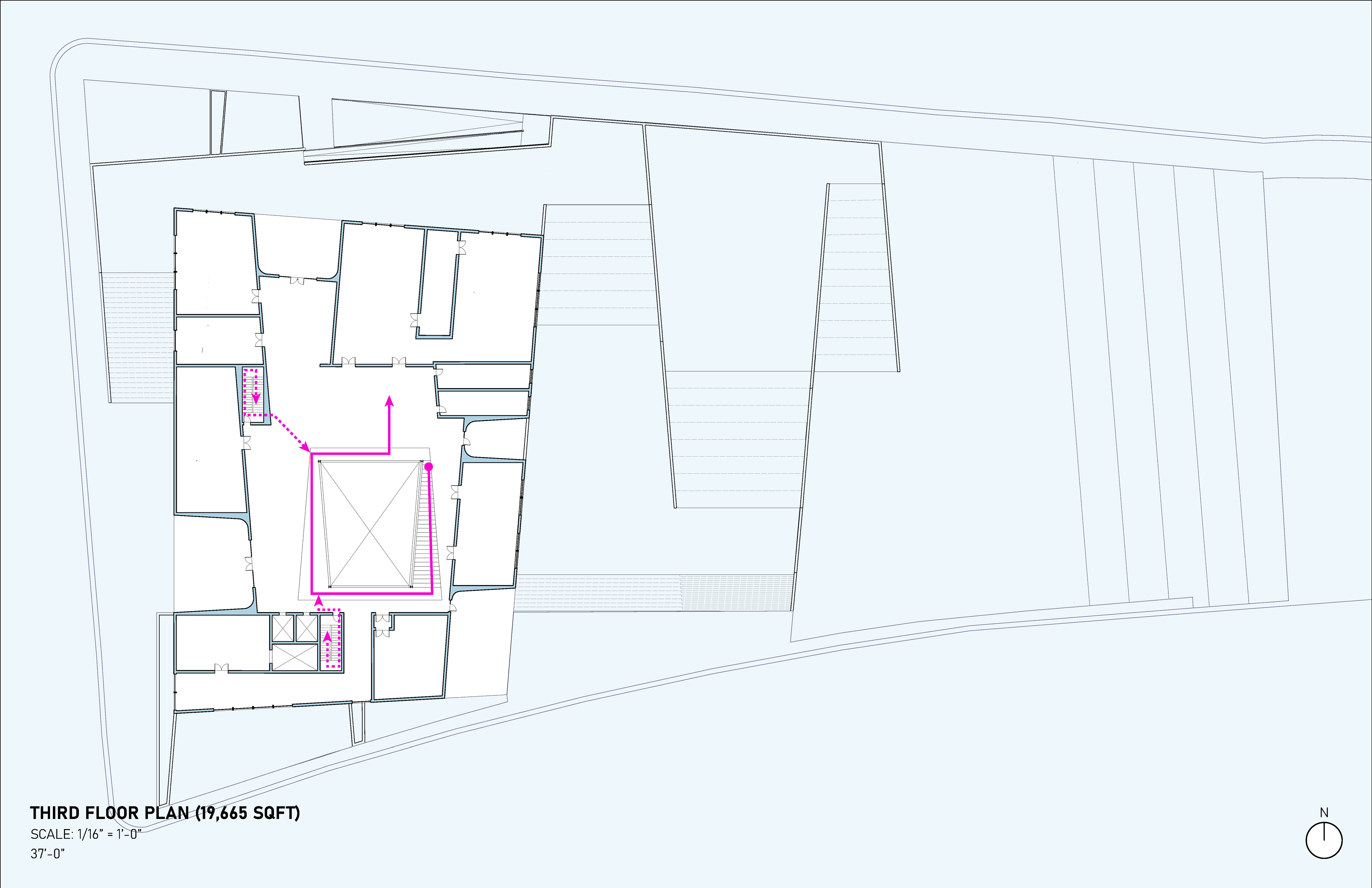 third floor circulation