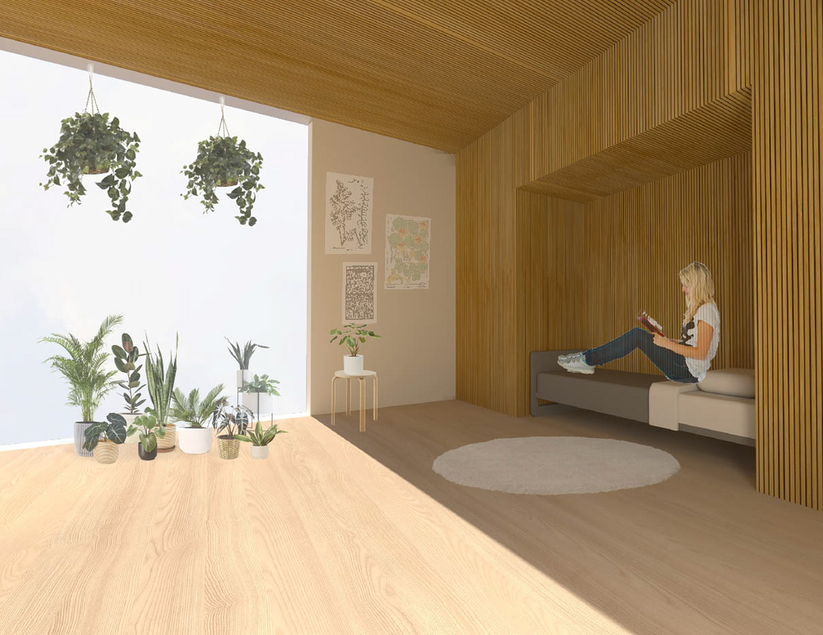 interior of unit