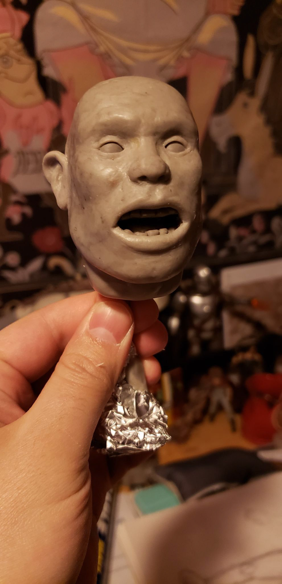 Puppet sculpting by Matt Baehr