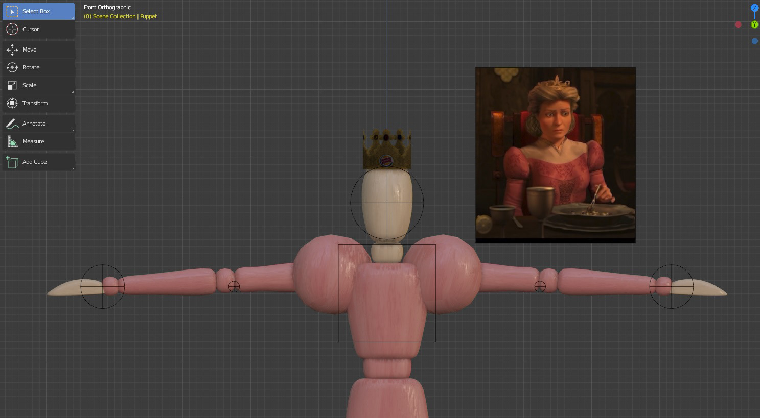 Character modeling WIP by Studio Kinbla