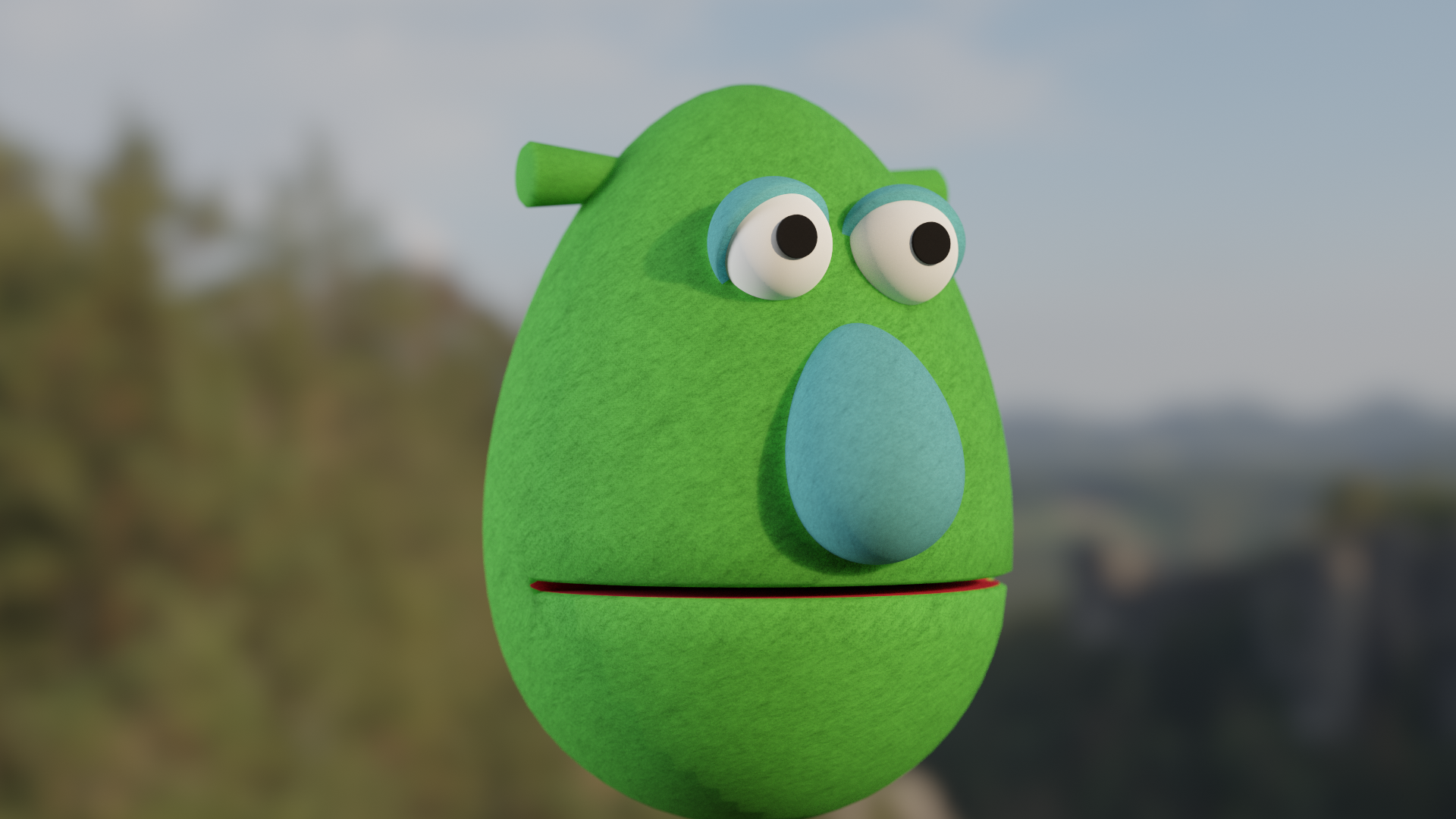 Shrek muppet by Datenegassie