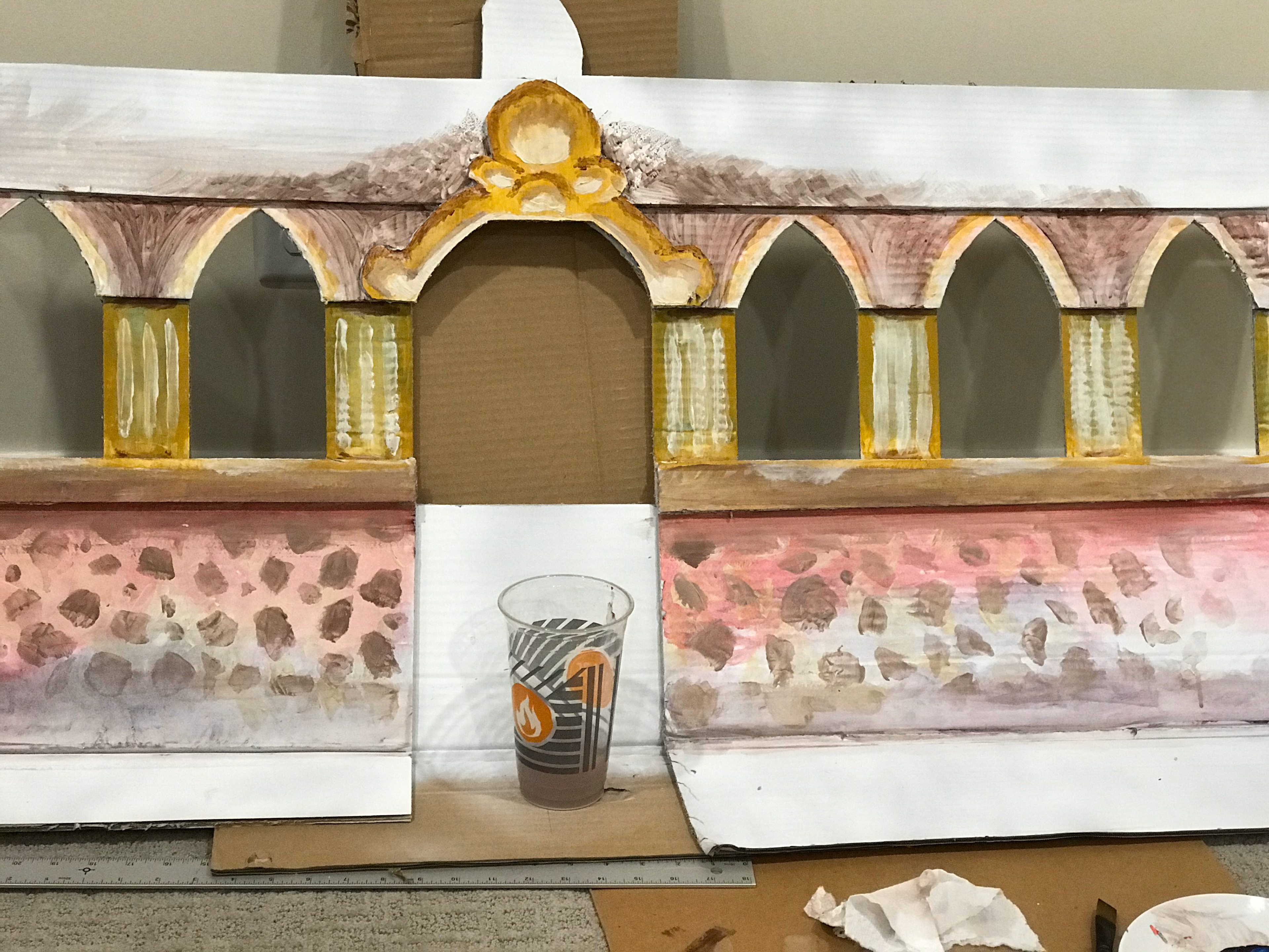 Set construction by Lee Thompson