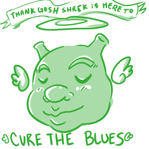 Shrek art by Celestial Bean