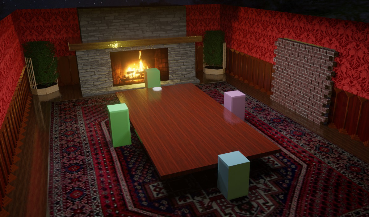 Background modelling WIP by Studio Kinbla