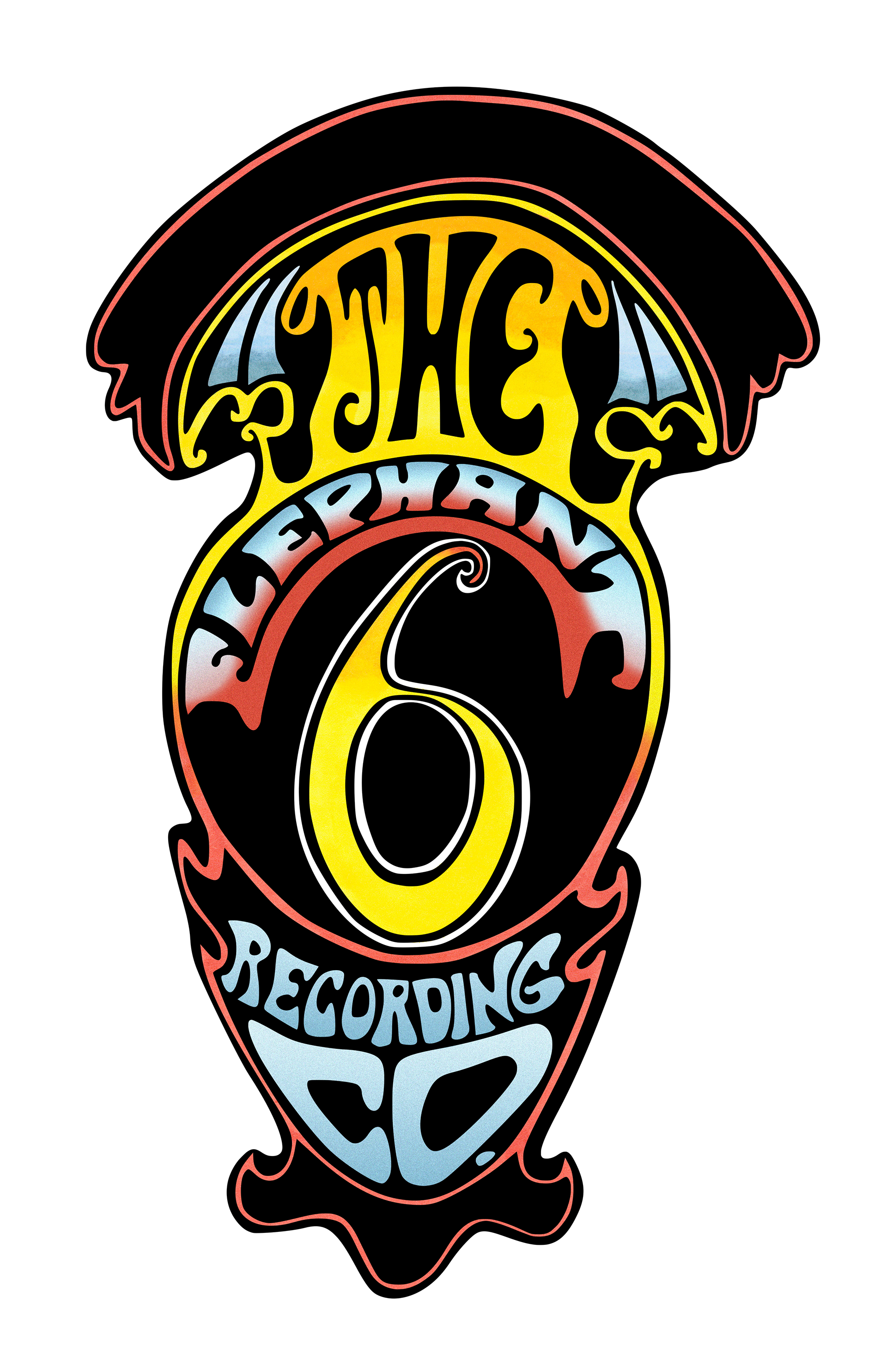 A cleaned up, colored & vectored version of the logo that adorned many albums throughout the 1990s