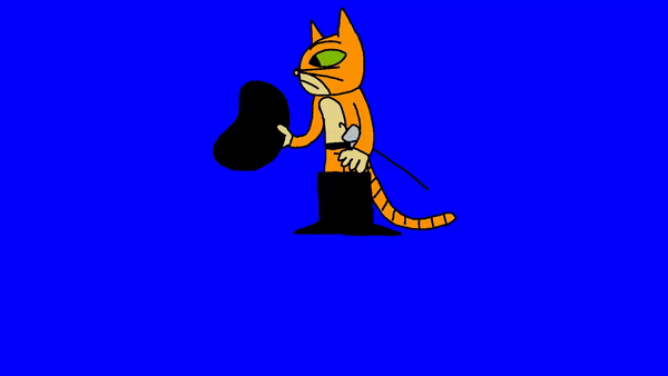 Animation bluescreen by Olivia