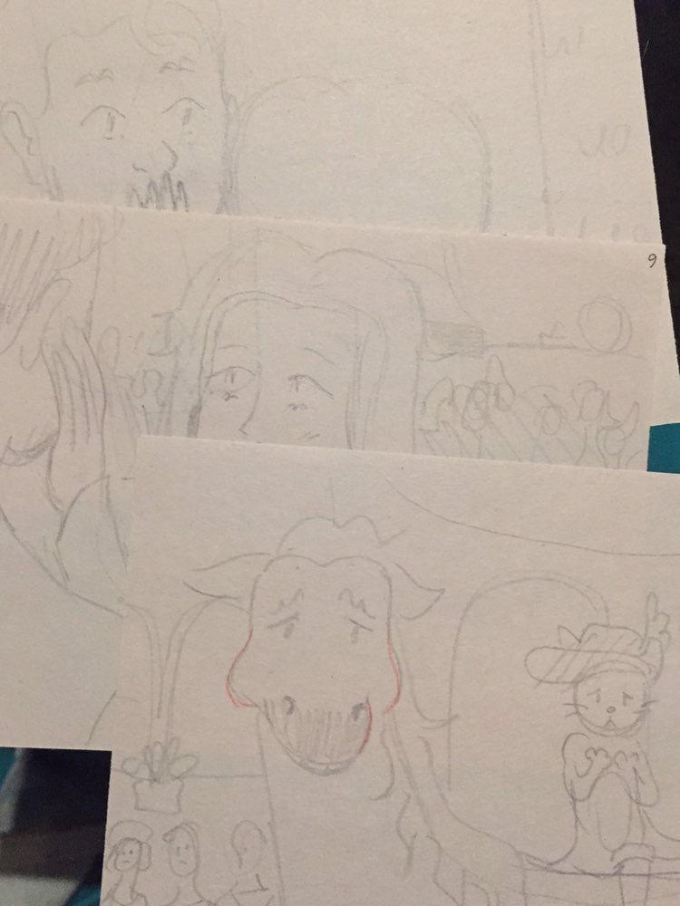 Sketches by Valeria