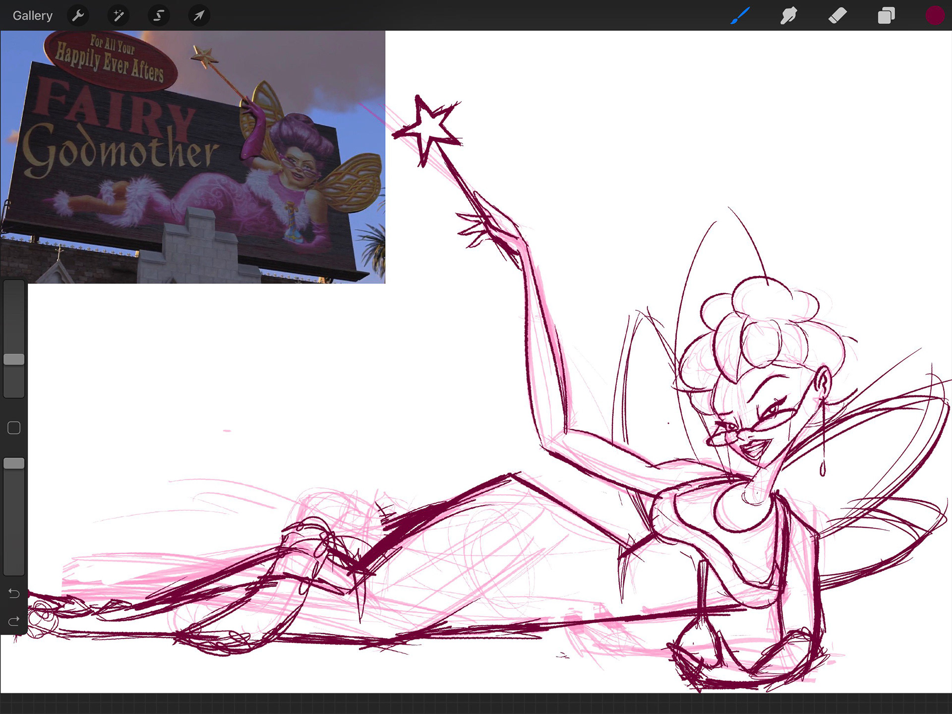 Pinup WIP by Livdrawz