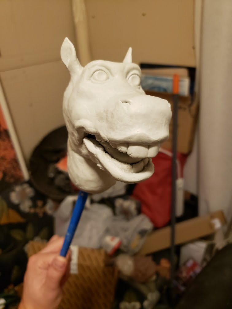 Puppet sculpting by Matt Baehr