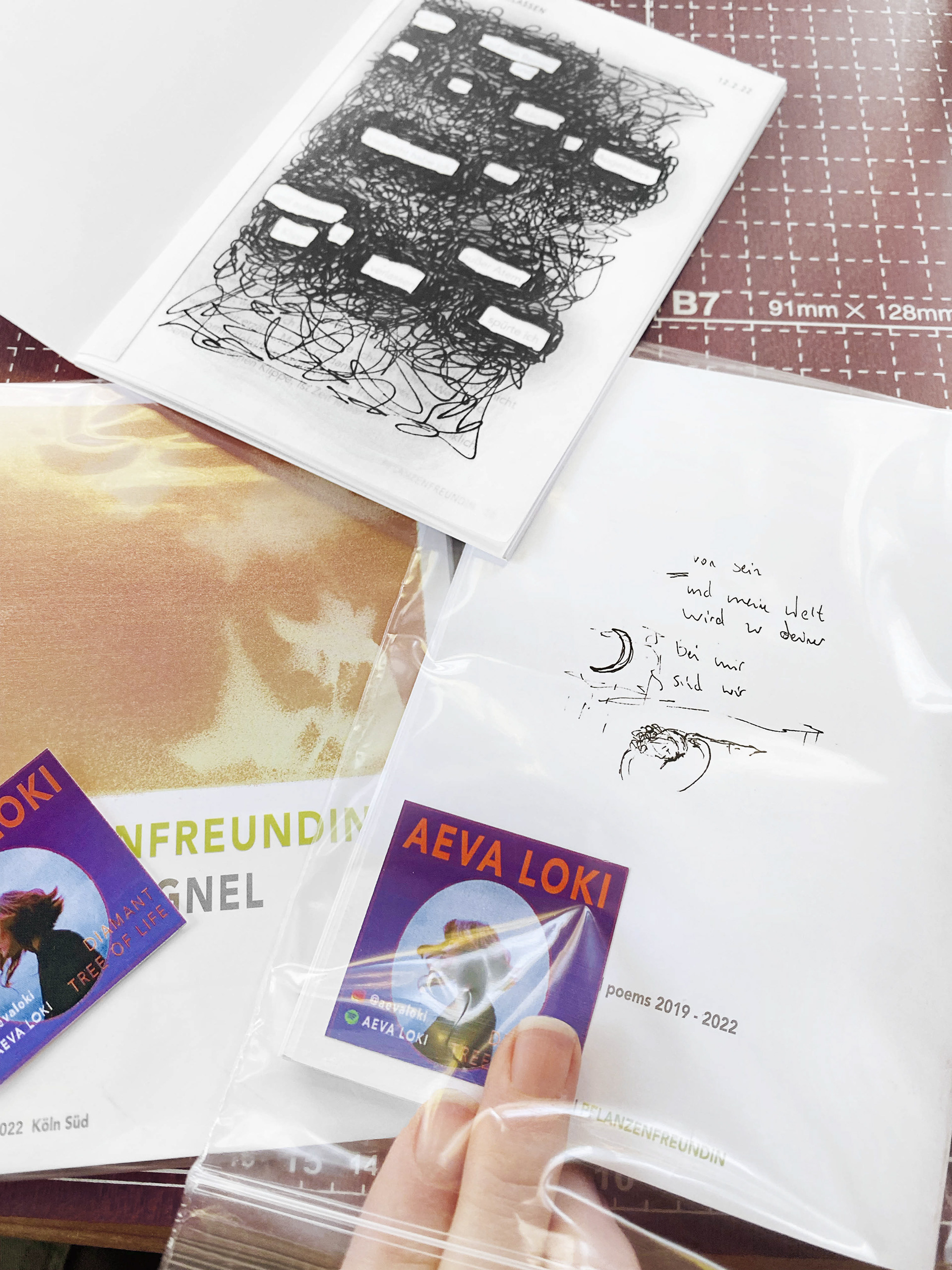 Poetry booklet making