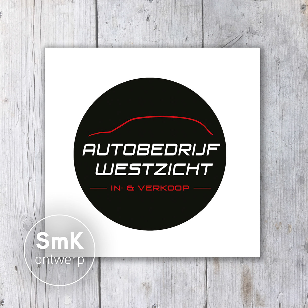 Autobedrijf Westzicht uit Apeldoorn, logo ontwerp SMK Ontwerp