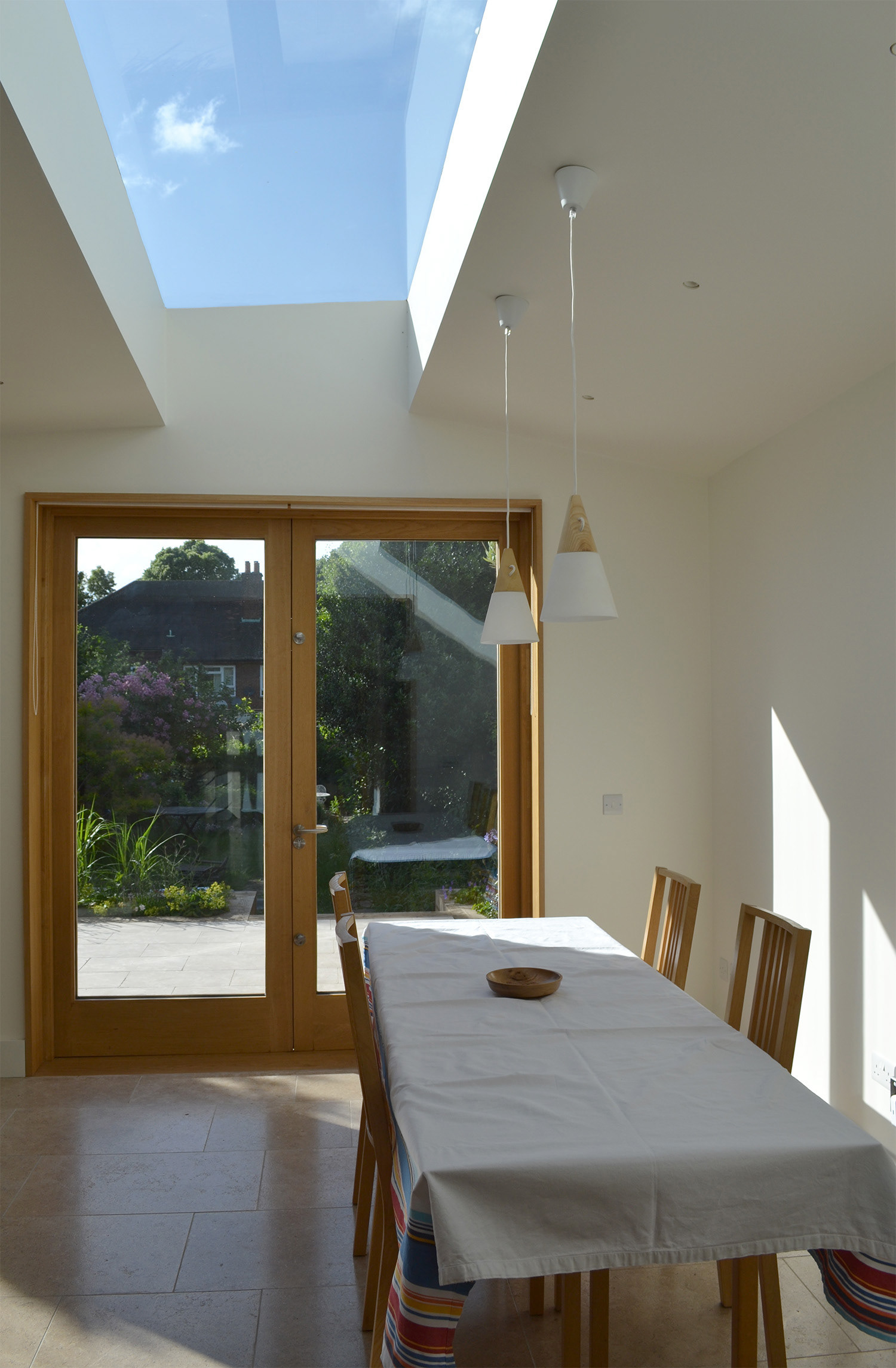 Frameless roof light