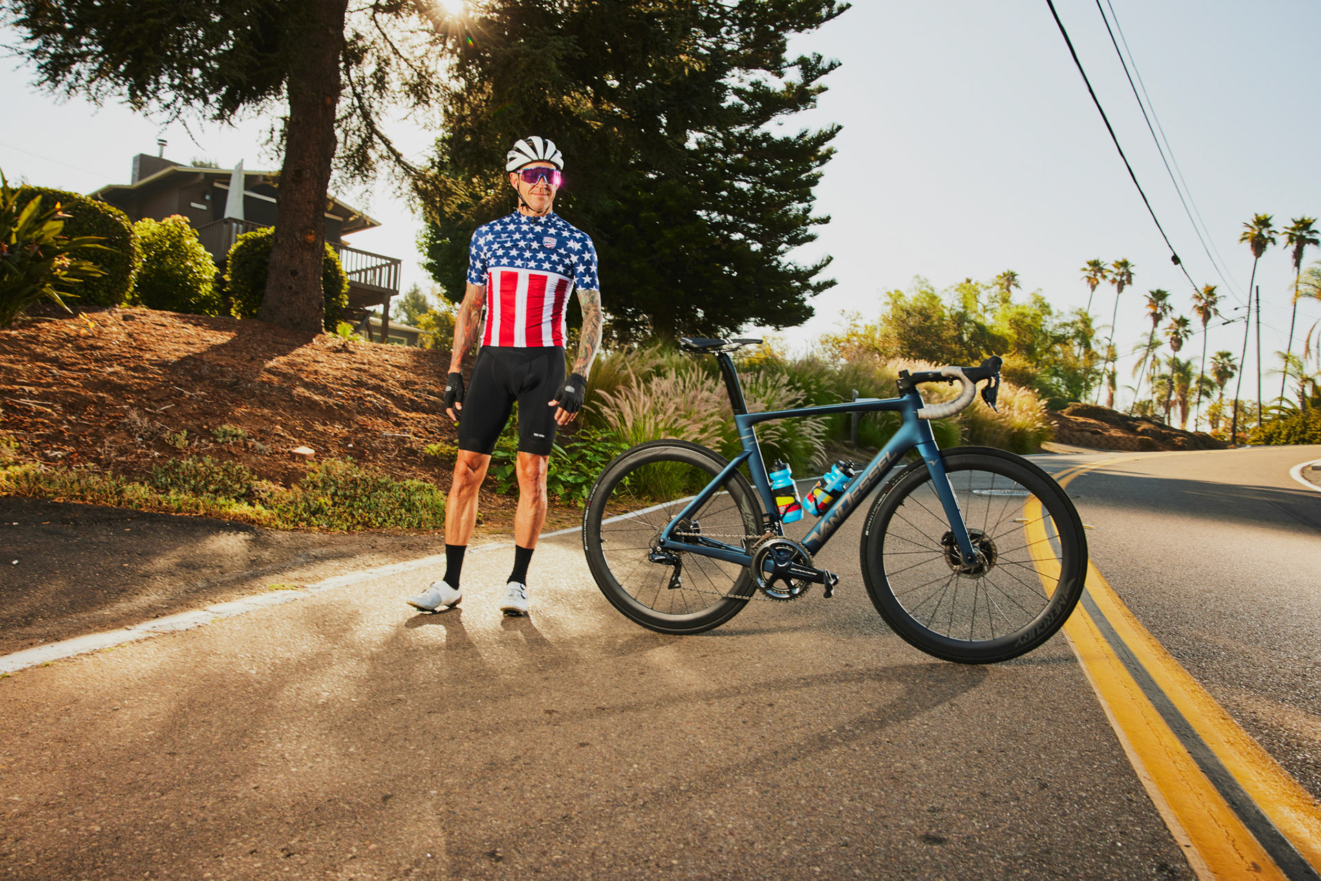 Phil Tintsman Road bike Action