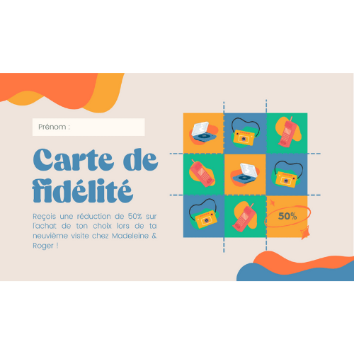 Carte de fidélité