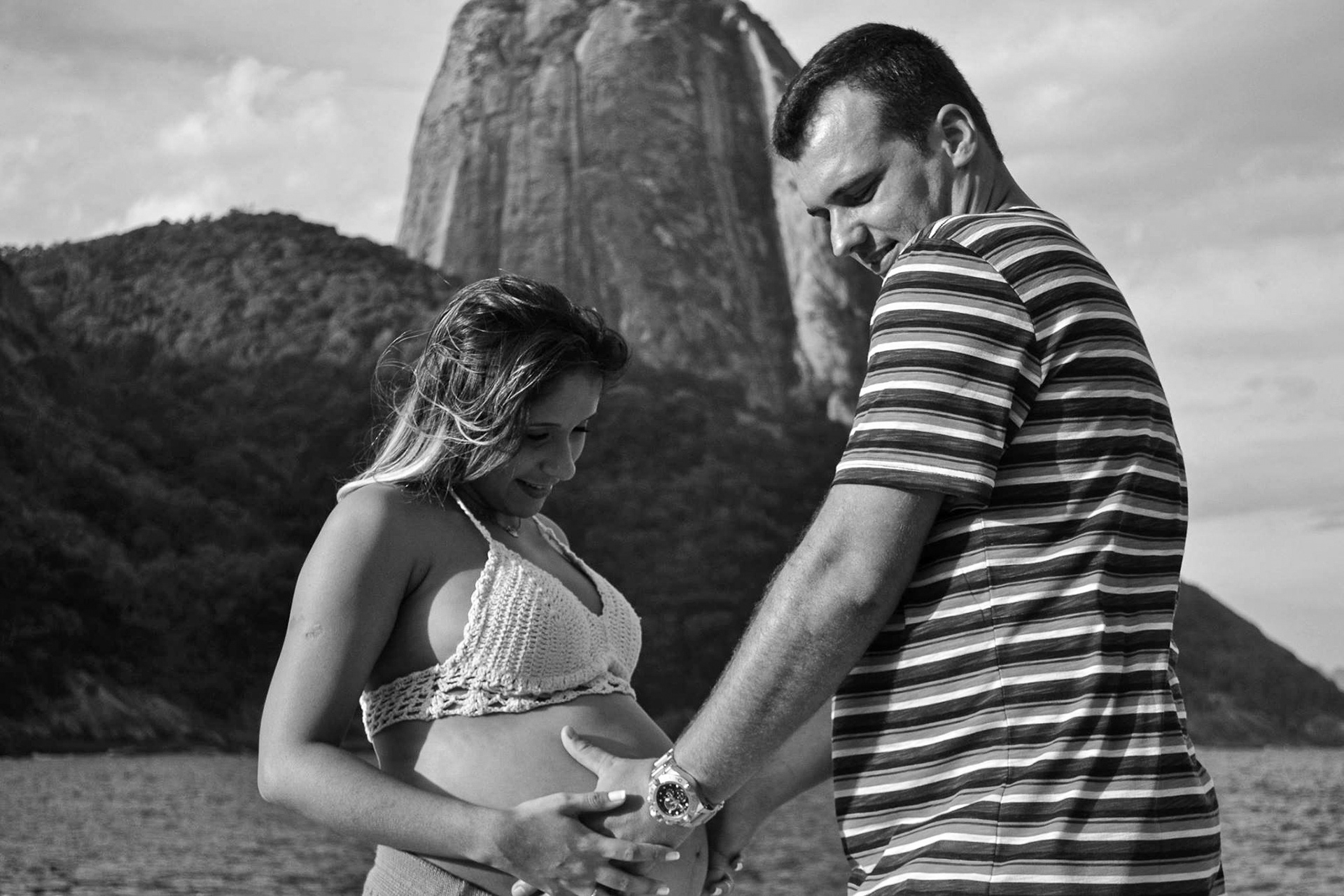 Pregnancy photoshoot - Priscilla & Tadeu, Rio de Janeiro - Brazil 2015