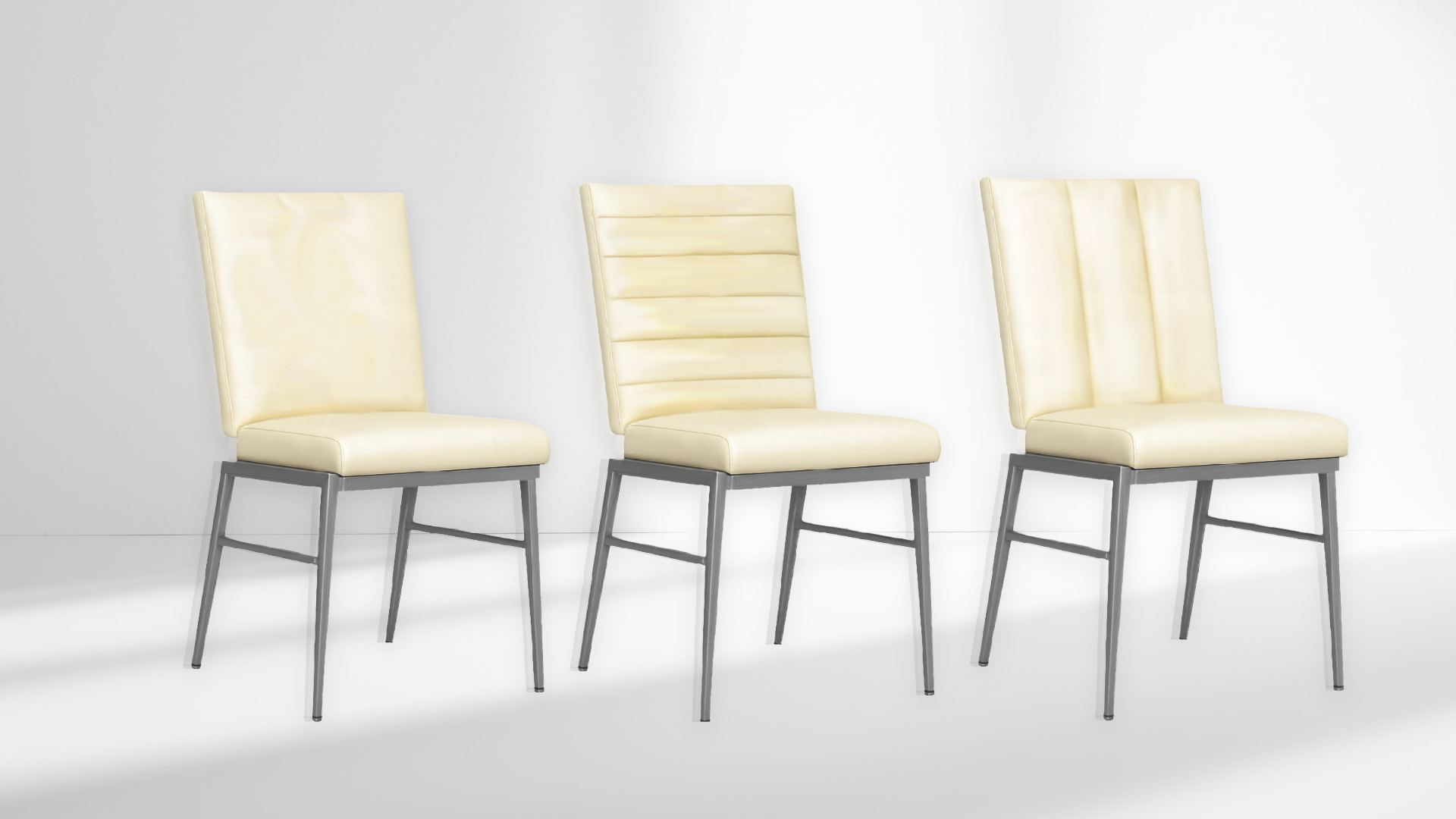 Chairs I rendered for the advertisement 