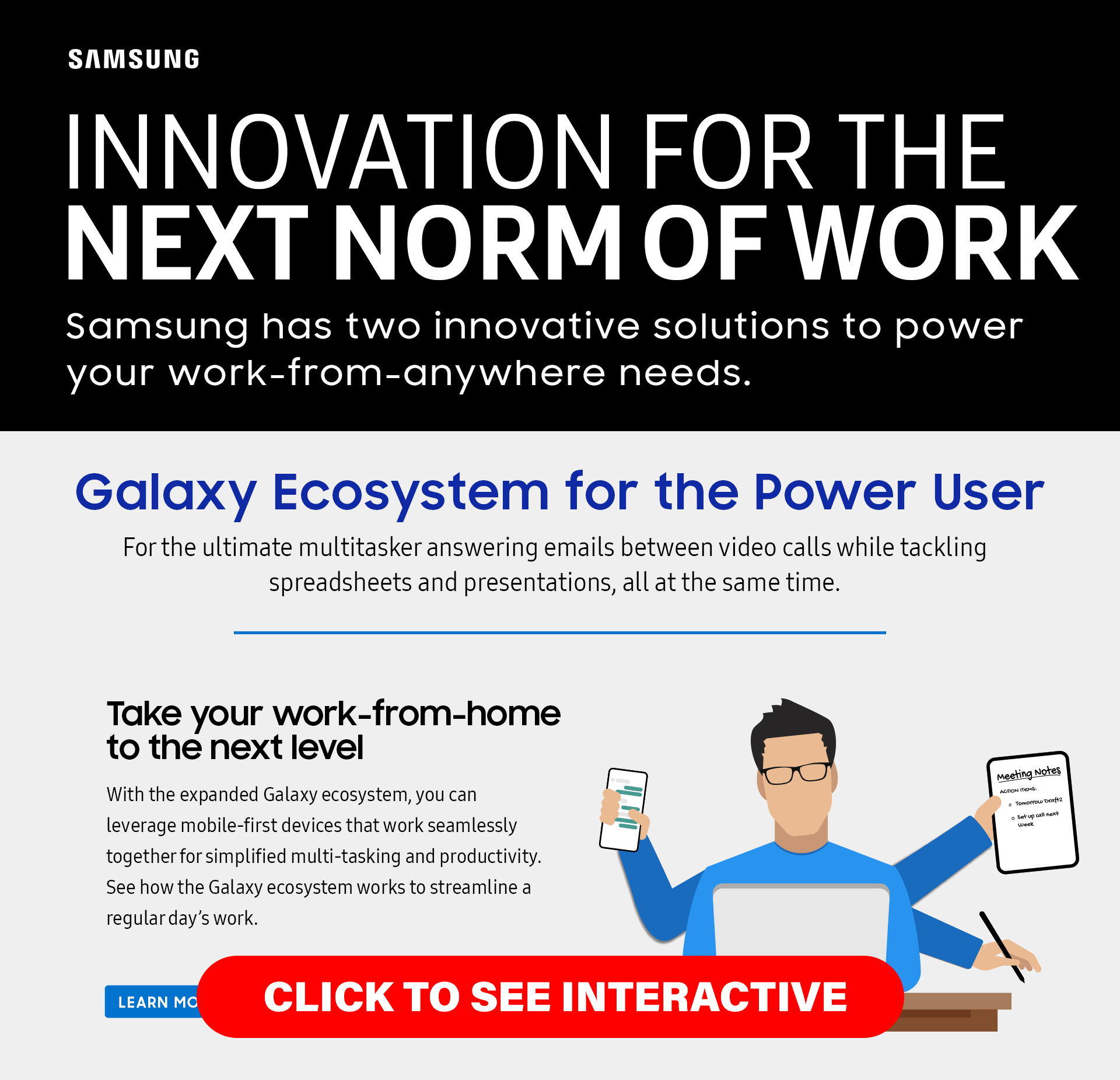 Samsun Interactive Infographic