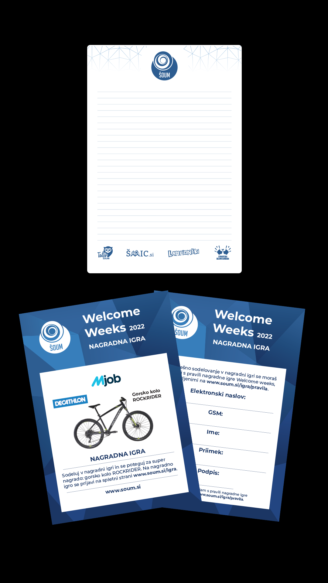 Welcome weeks graphics