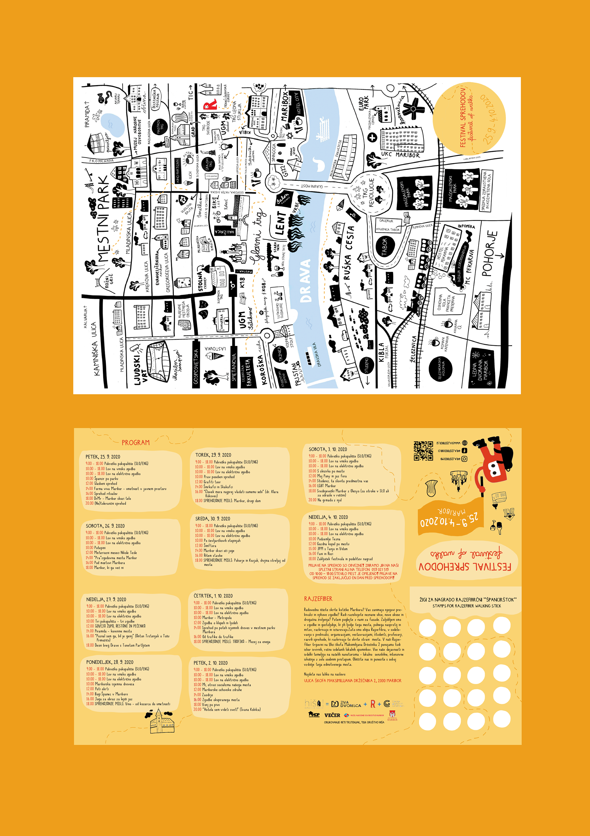 Map & programme leaflet