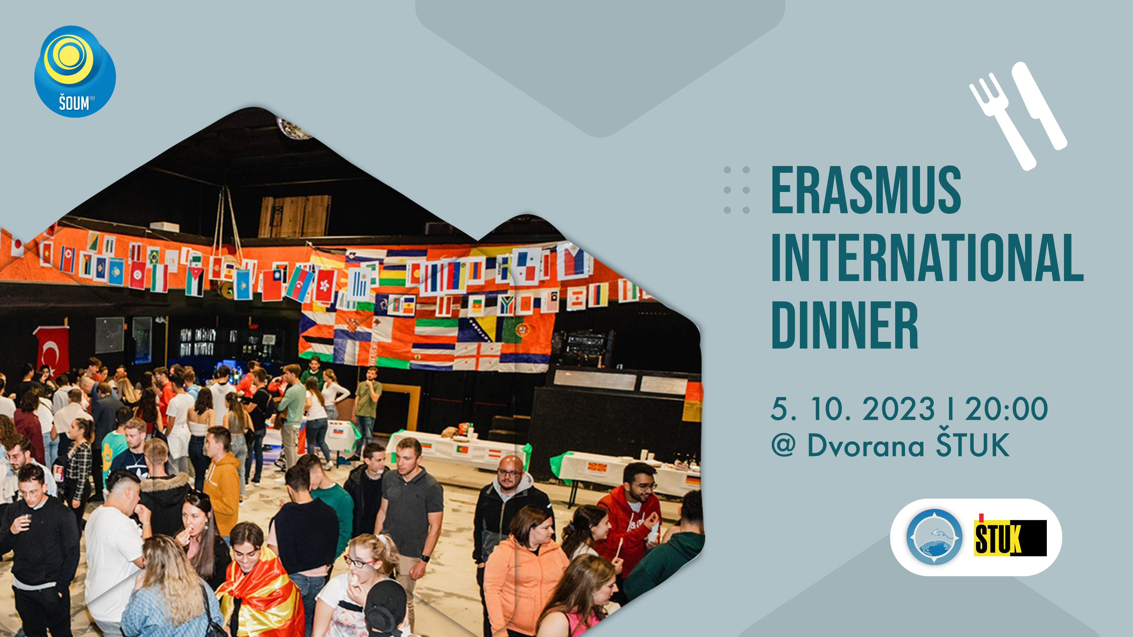 Erasmus international dinner - LCD