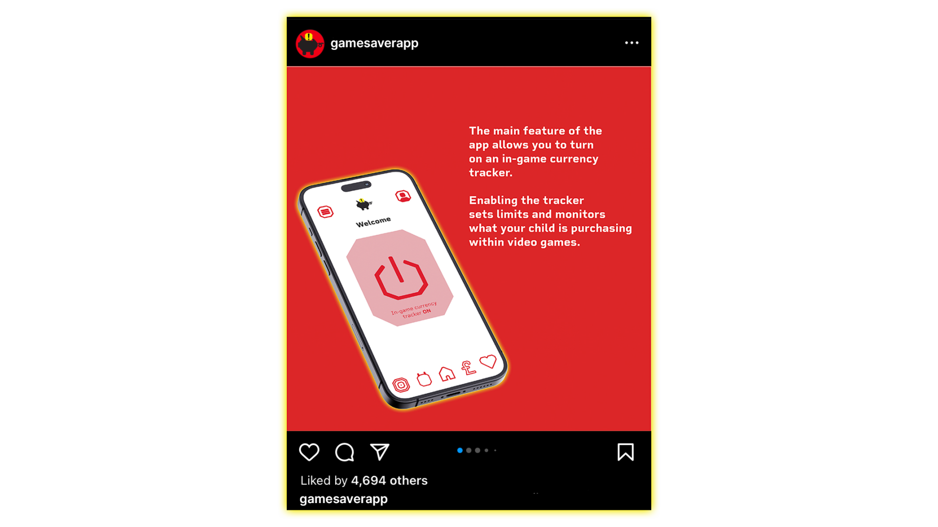 Game Saver Instagram Post 4