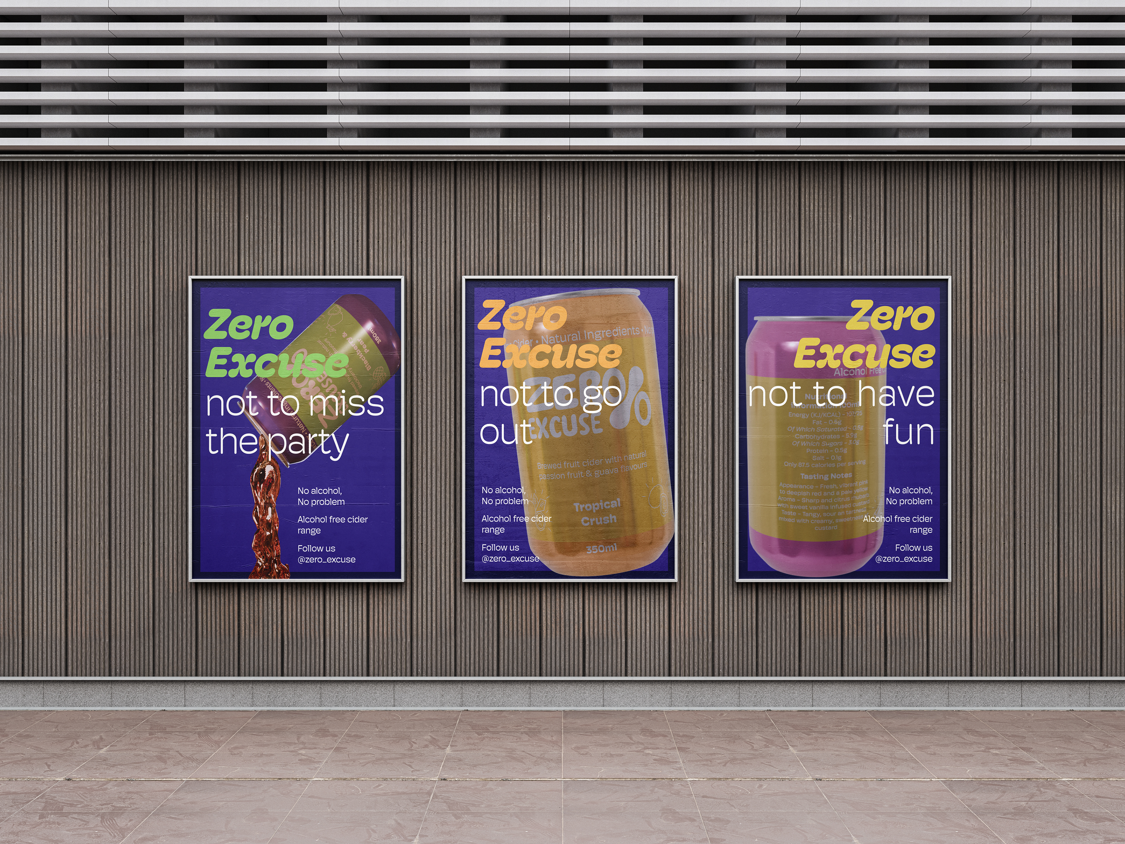 Promotional Posters To Promote The Campaign