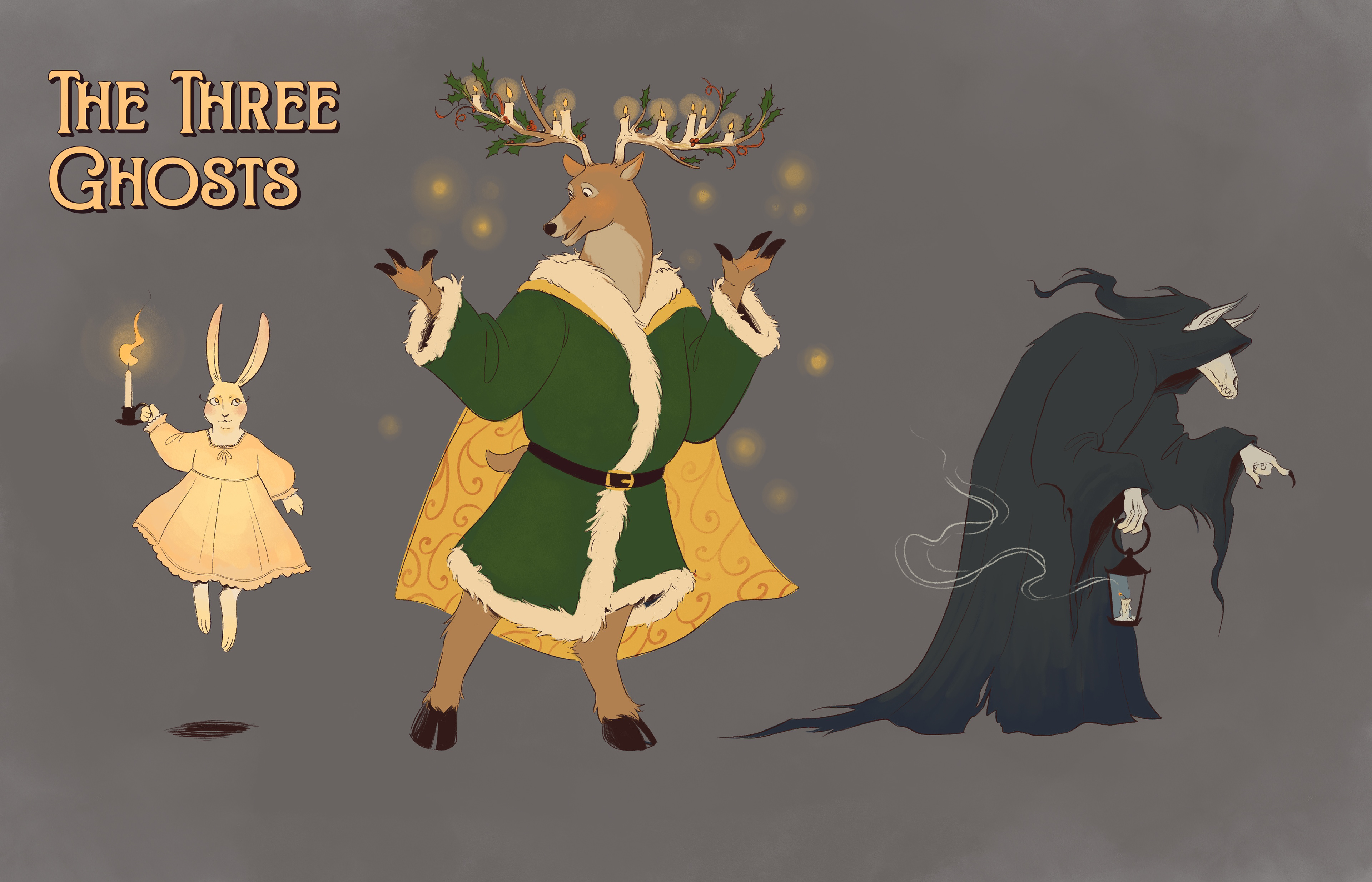 A Christmas Carol: Ghost Designs