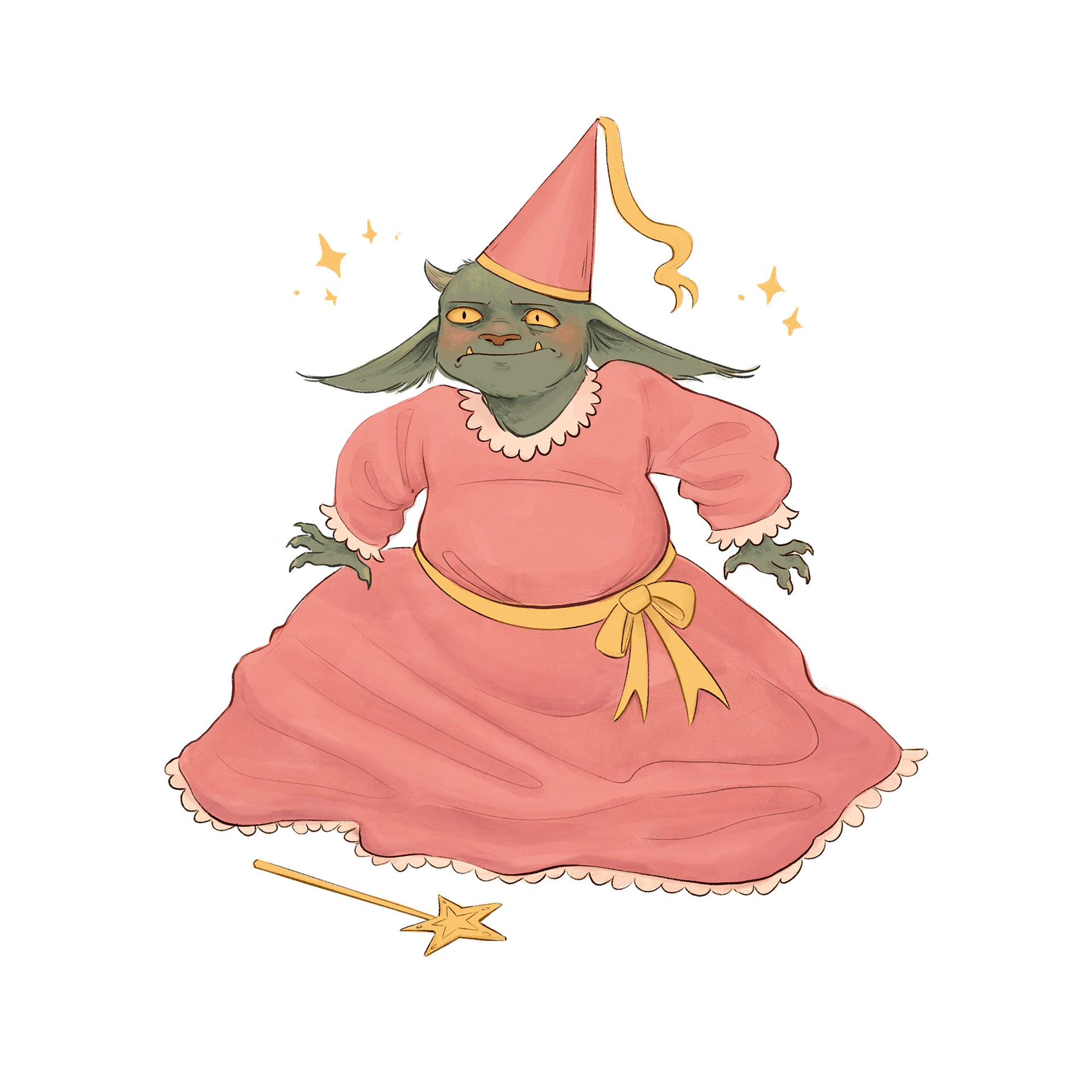 Goblin Tea Party (Spot Illustration)