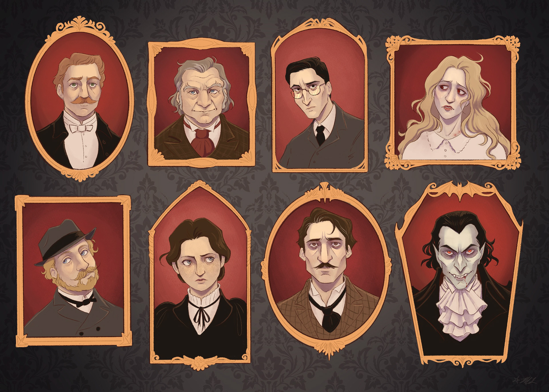 Dracula Character Portraits