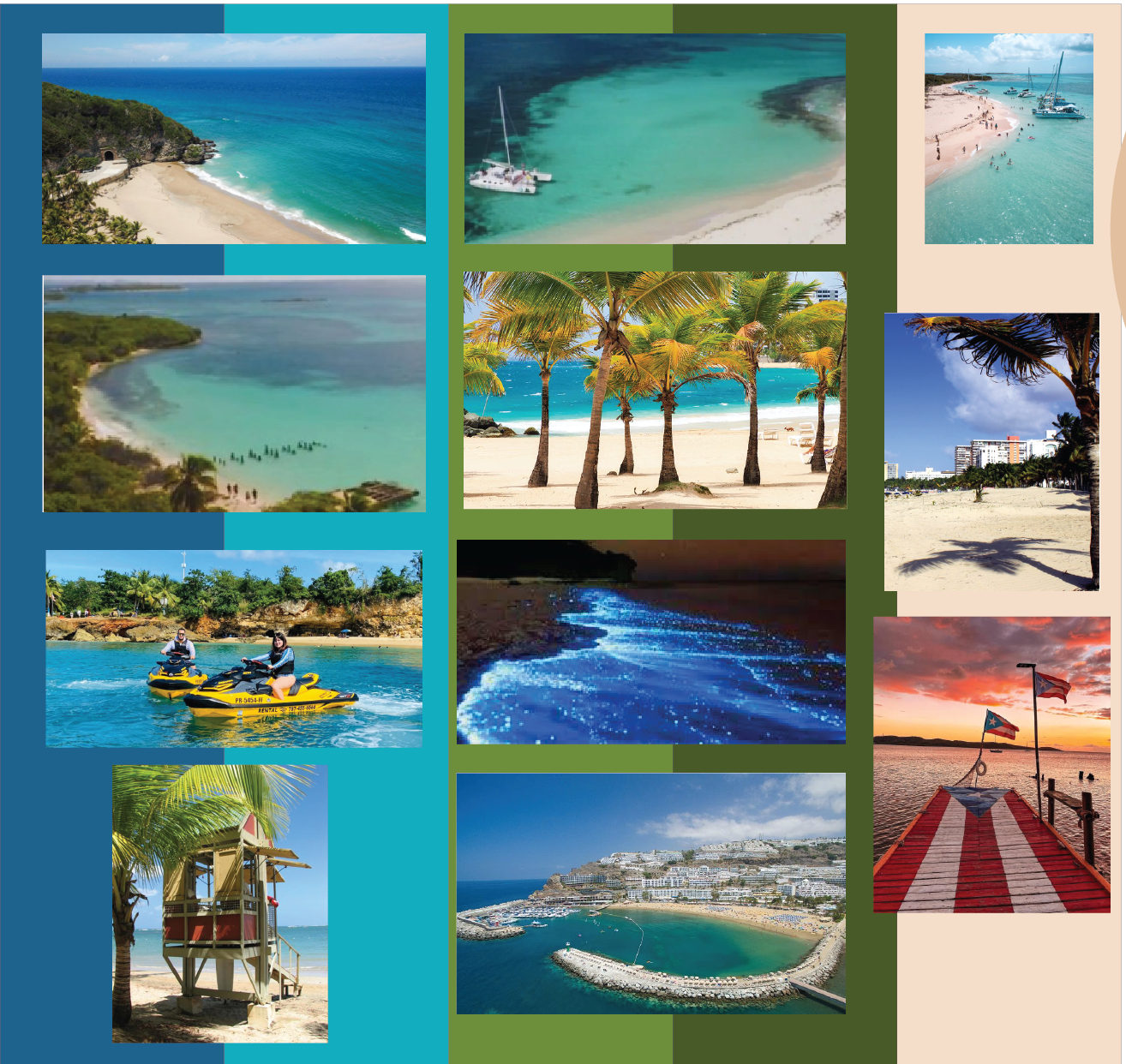 Mood board for tourism site v1