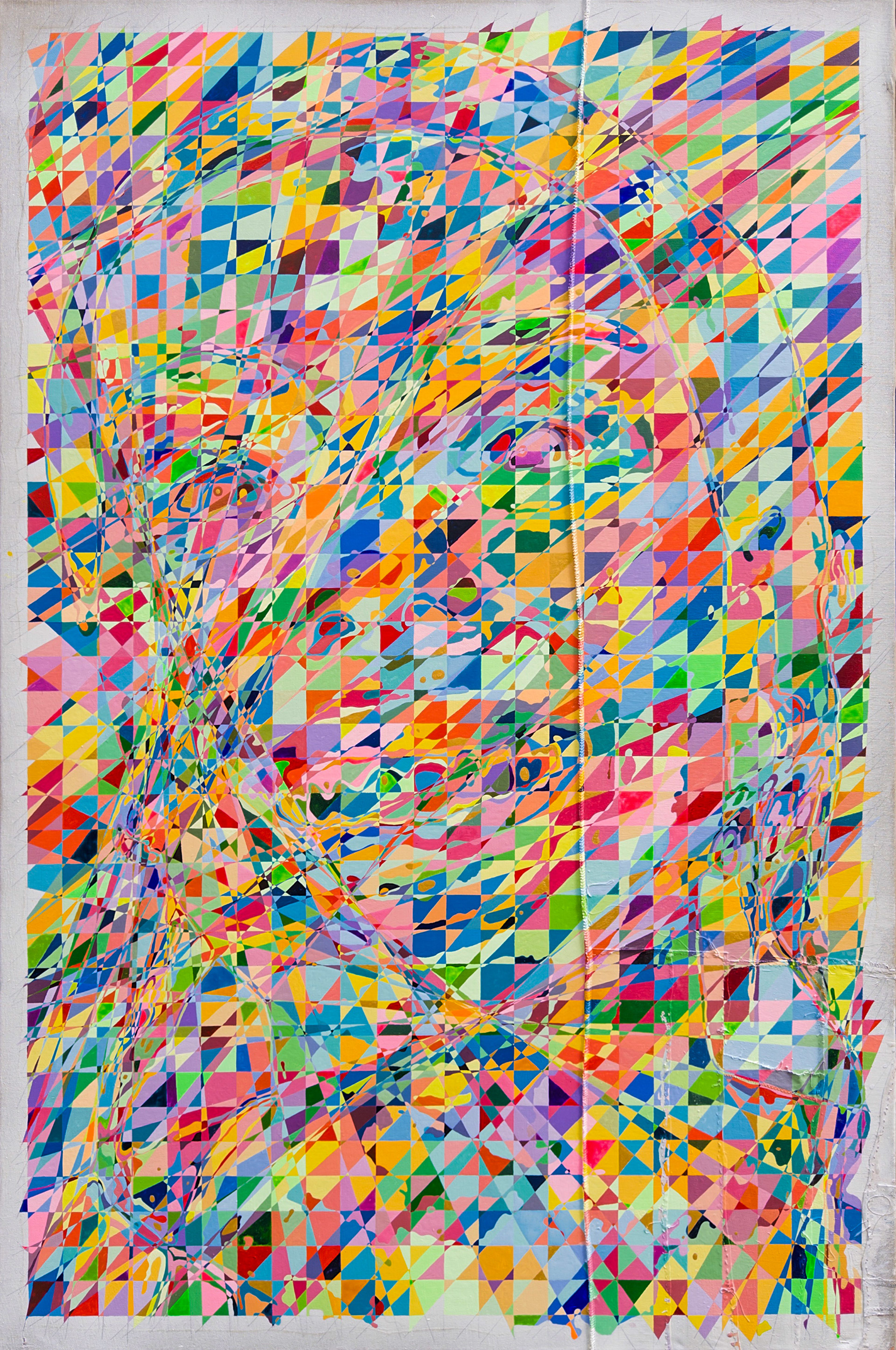 Un des équilibres #0 (Portrait de la jeune artiste