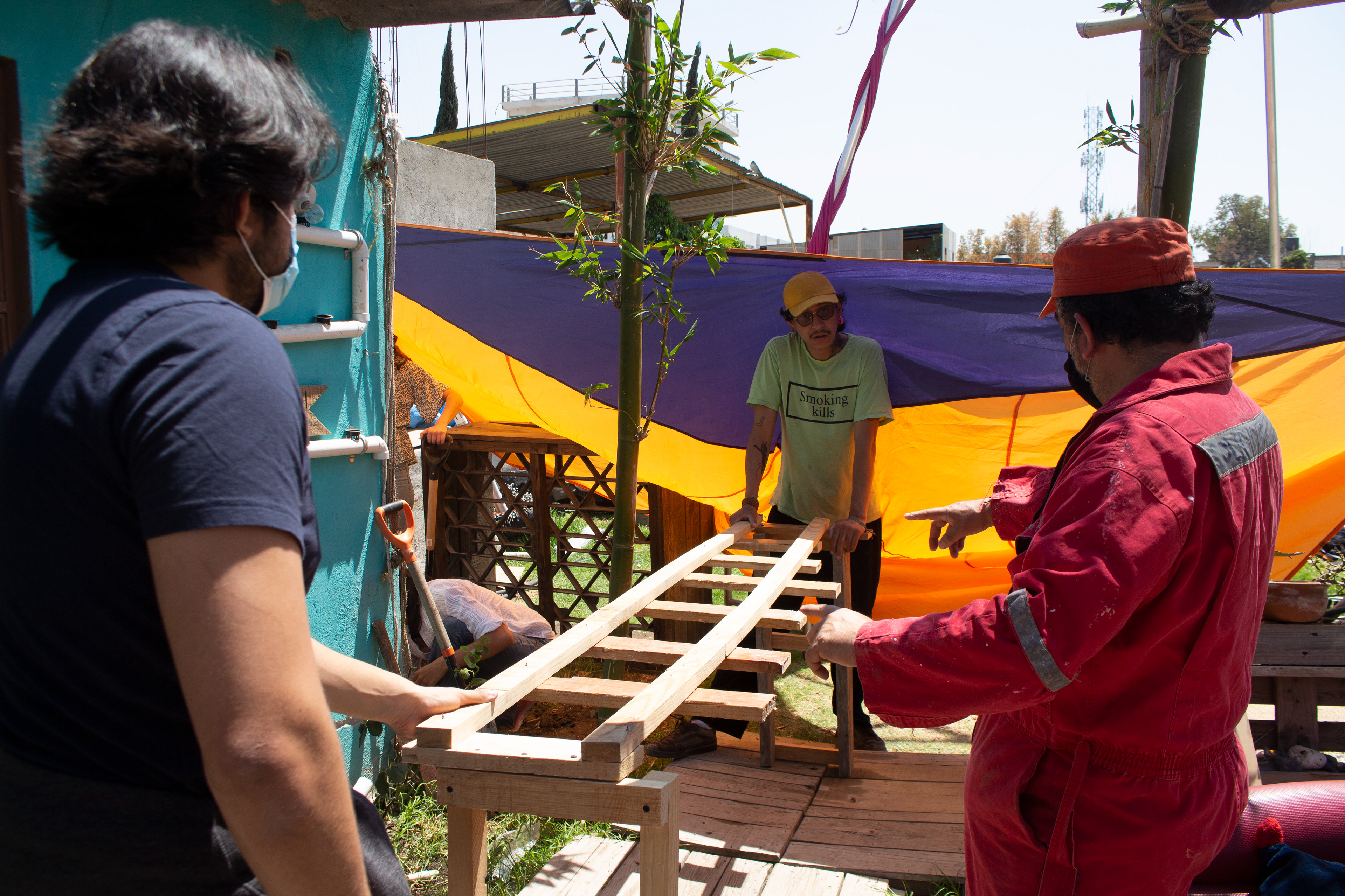 "Corrales Solidarios" actividad organizada en colaboración con Sr. Click y Proyecto Táctica (Frecuencias Emergentes, 2021).