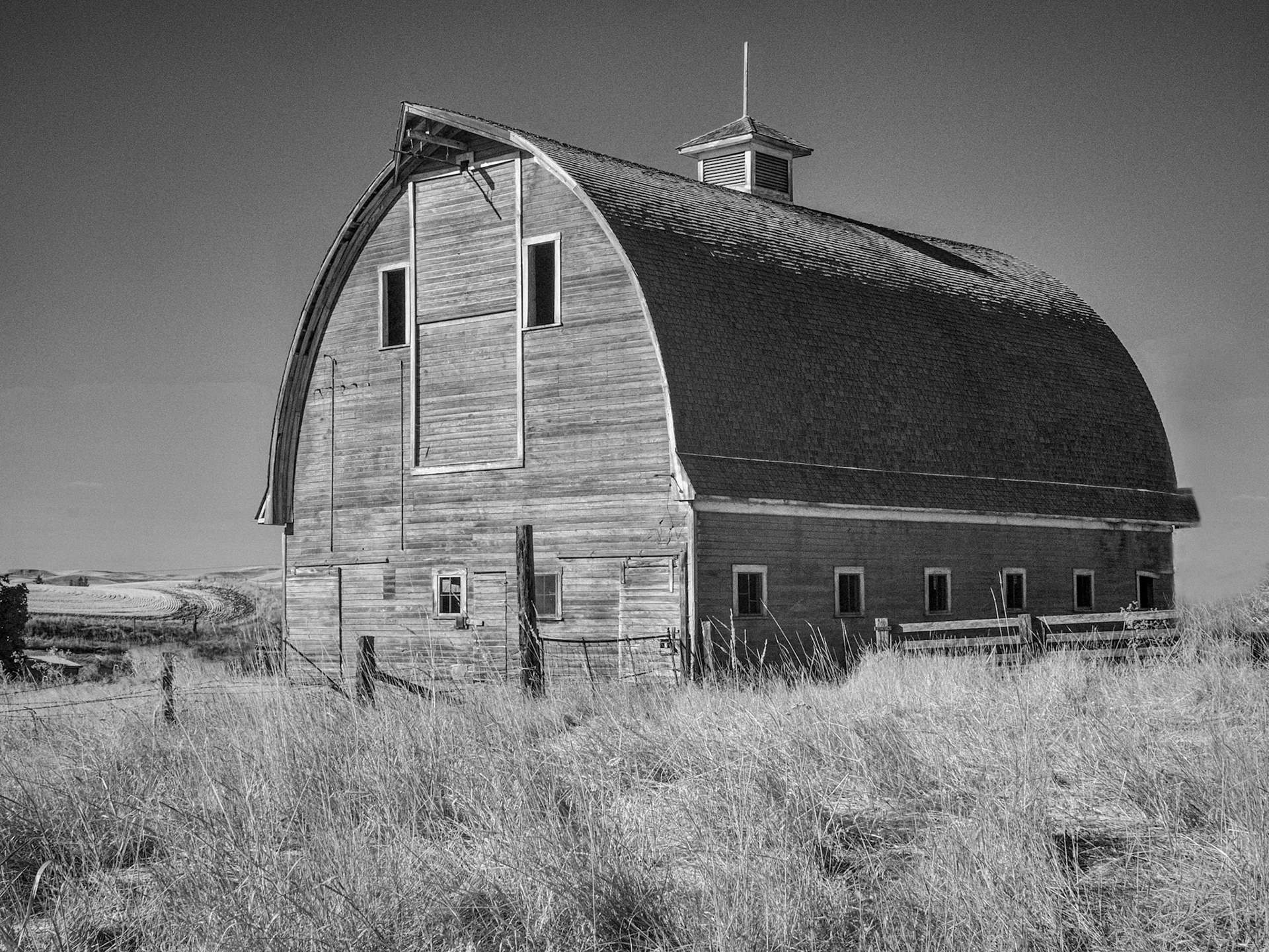 Infrared Barn, Palouse, WA