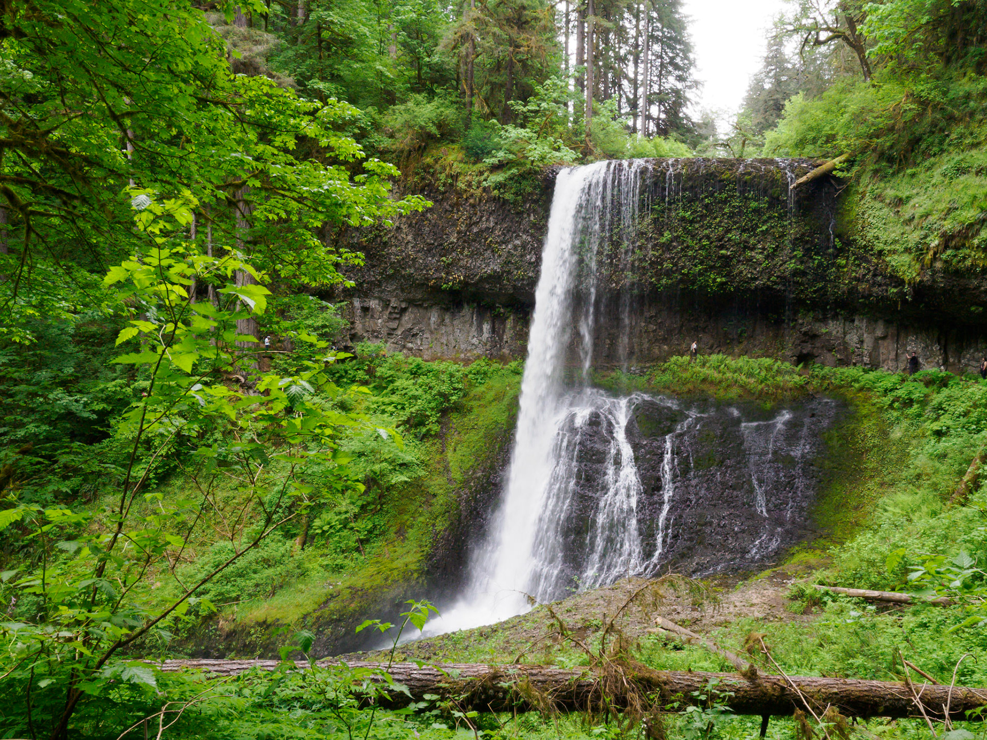Middle North Falls, Oregon; landscape orientation