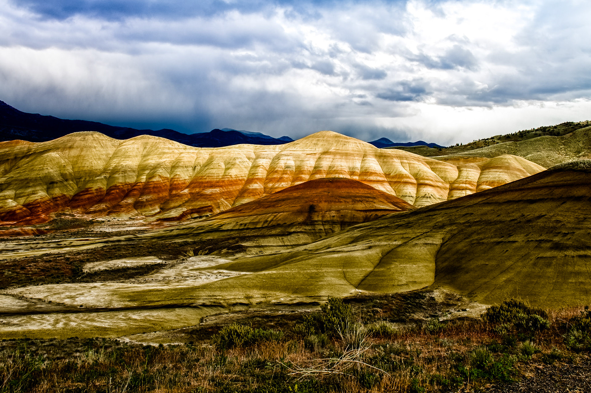 Painted Hills, Near Mitchell, Oregon