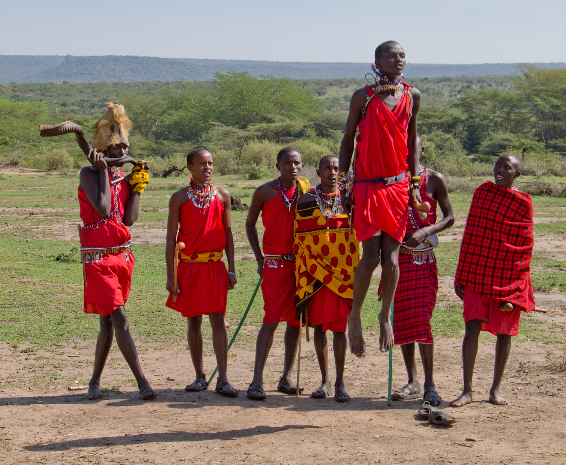 Masaai Dancers, Kenya