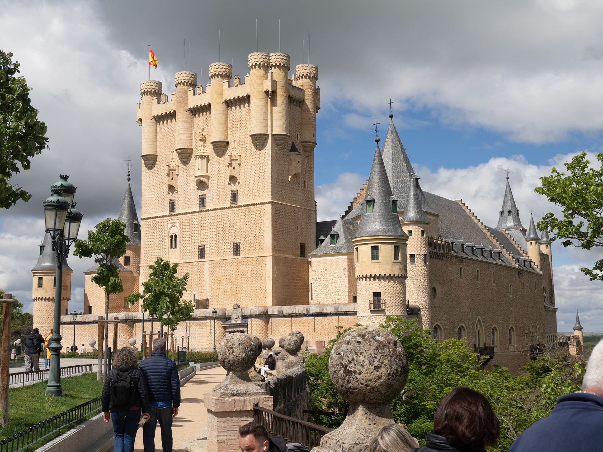 Medieval Alcazar Fortress, Spain