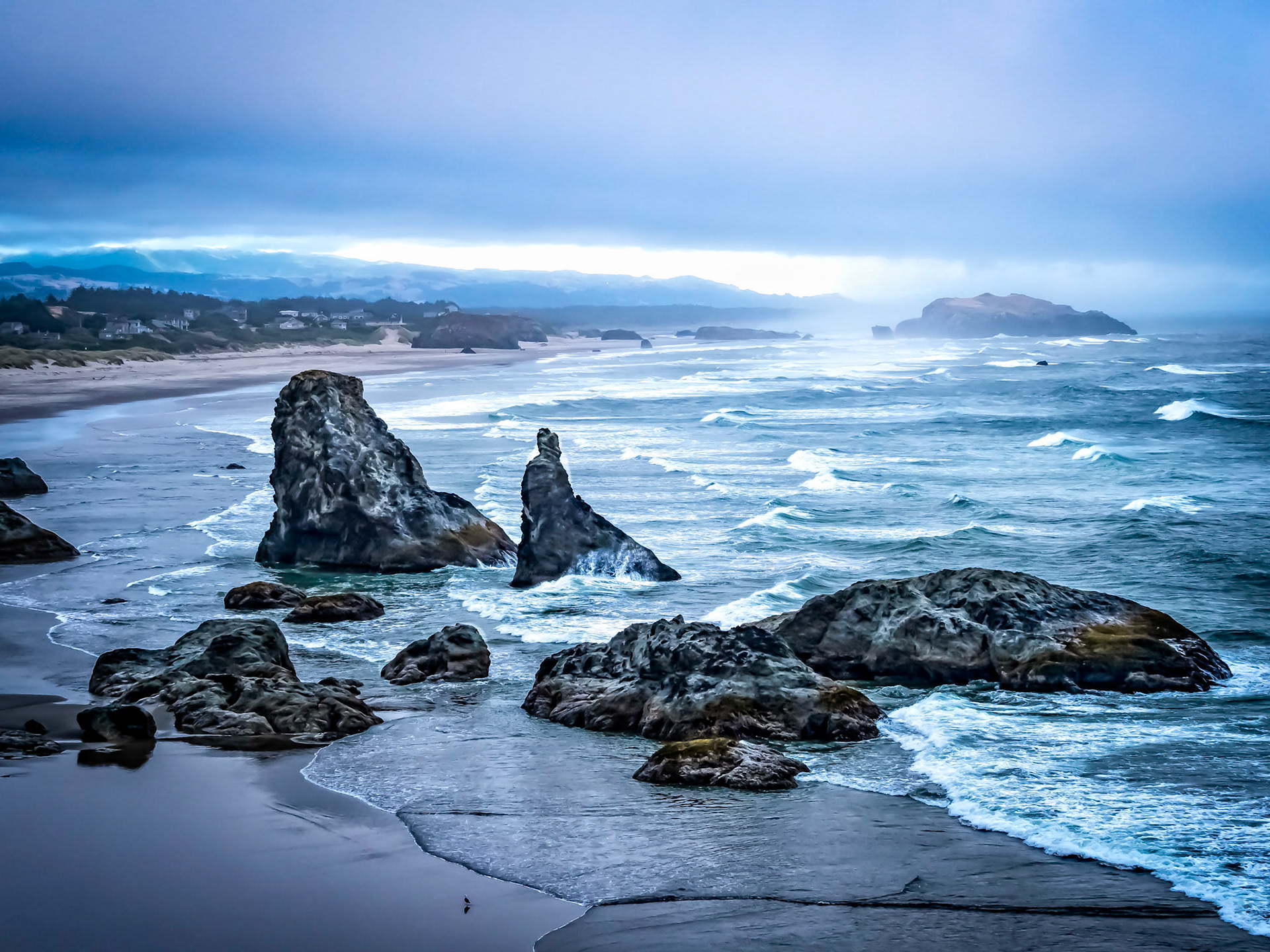 Iceland Beach Sculptures
