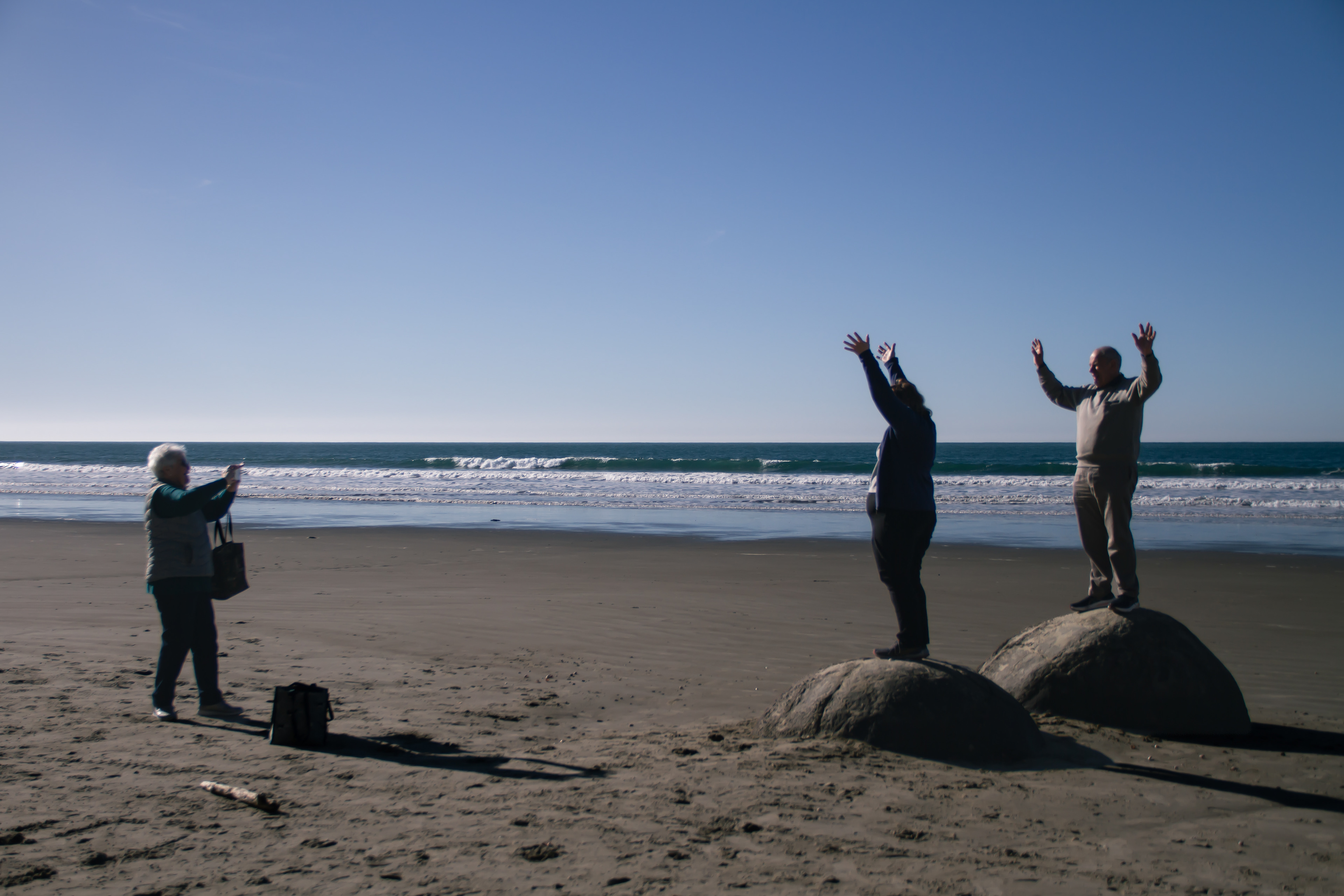 Moeraki Boulders, NZ, 2024