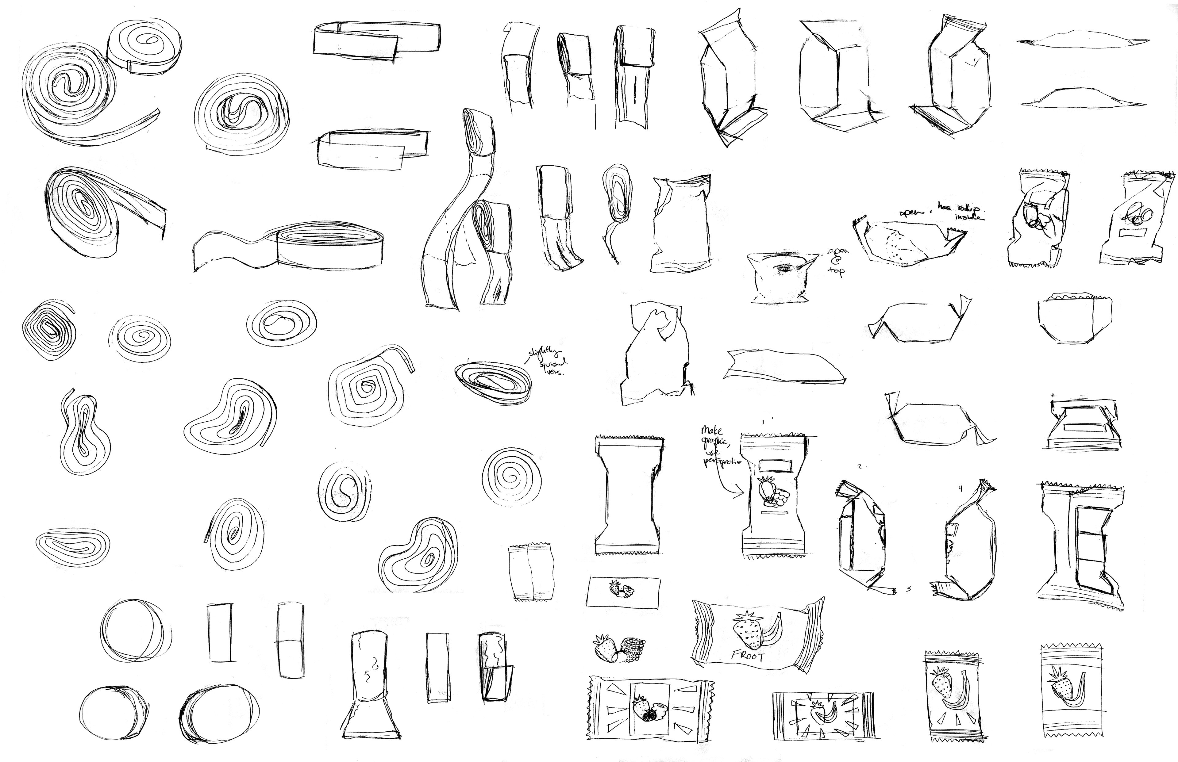 First sketches