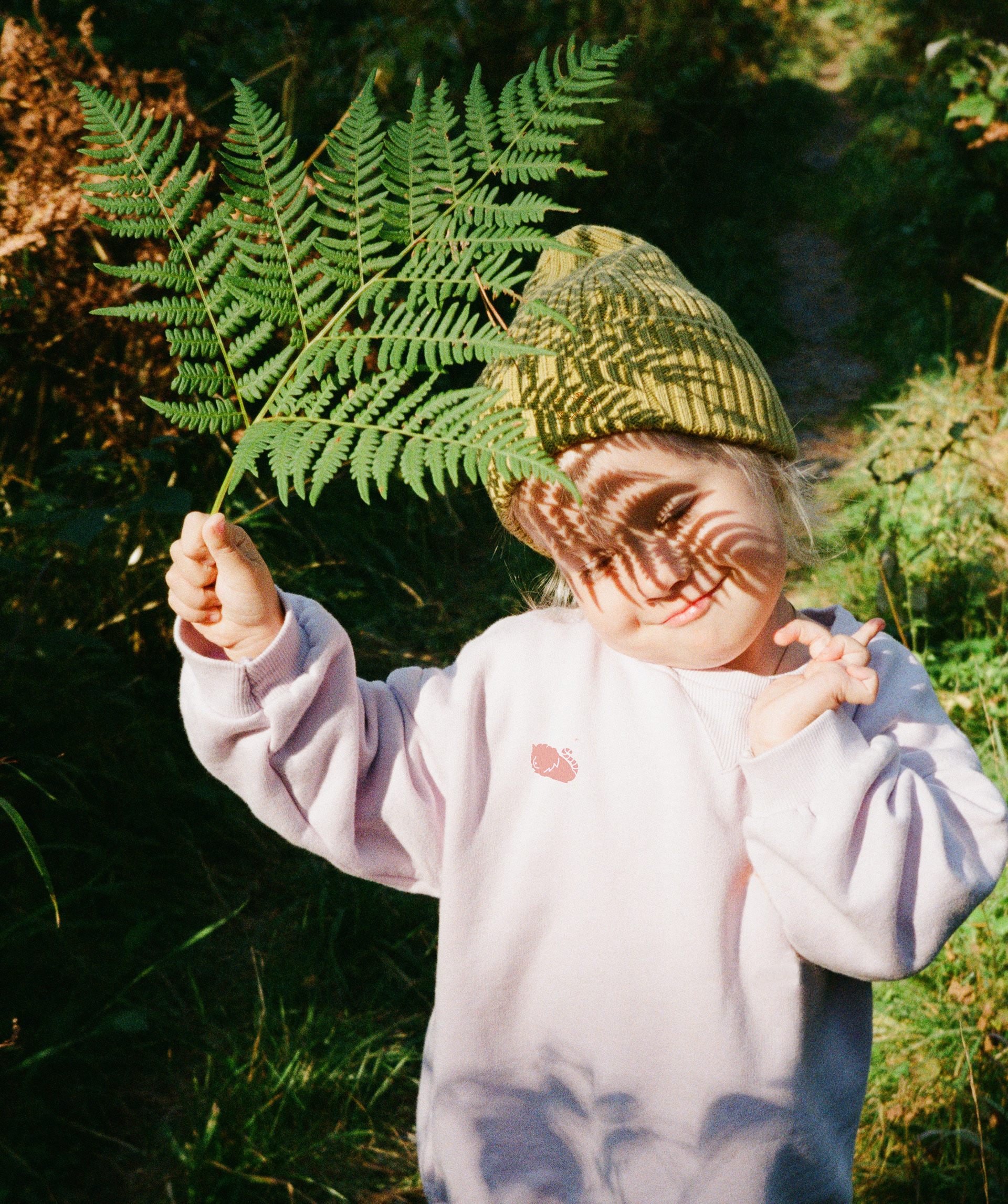 sweatshirt and beanie