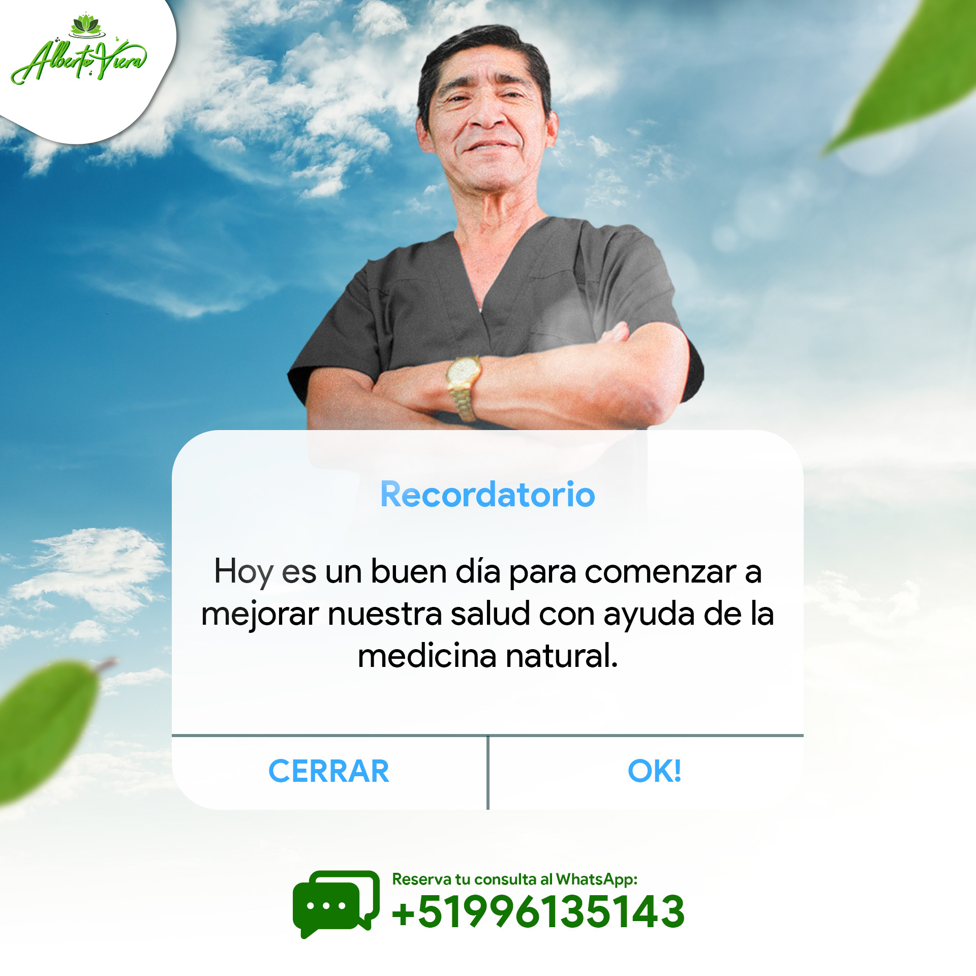 Alberto Viera Naturista Fitoterapeuta 2023©