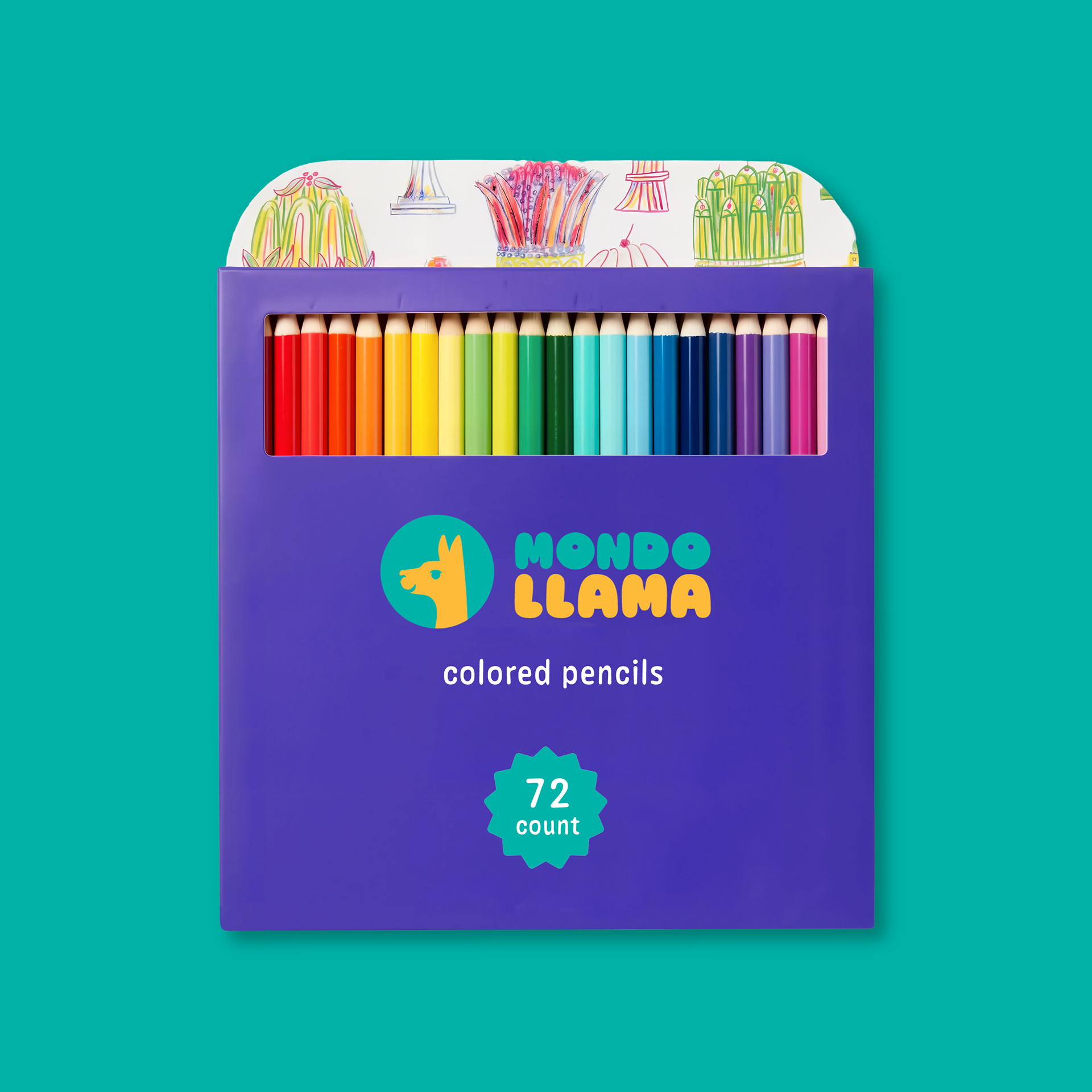 Color Pencils Mockup