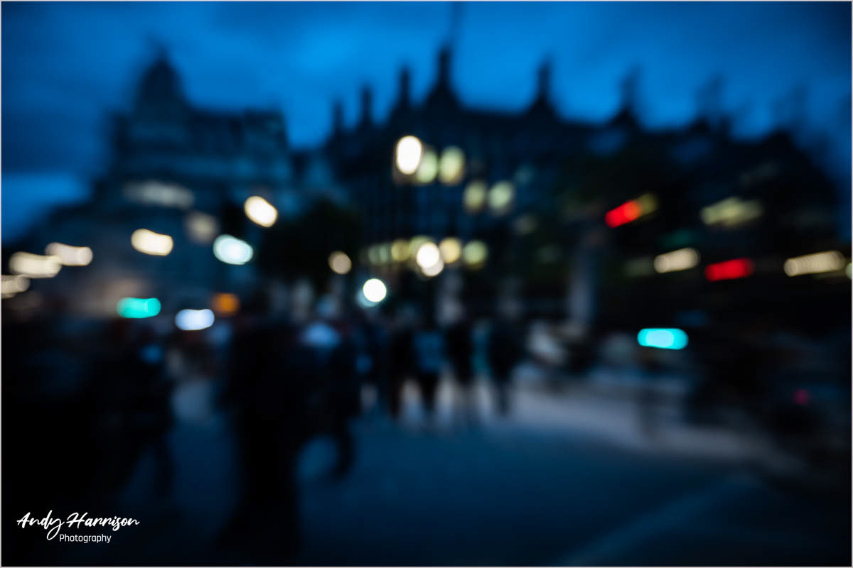 The Queue, at twilight