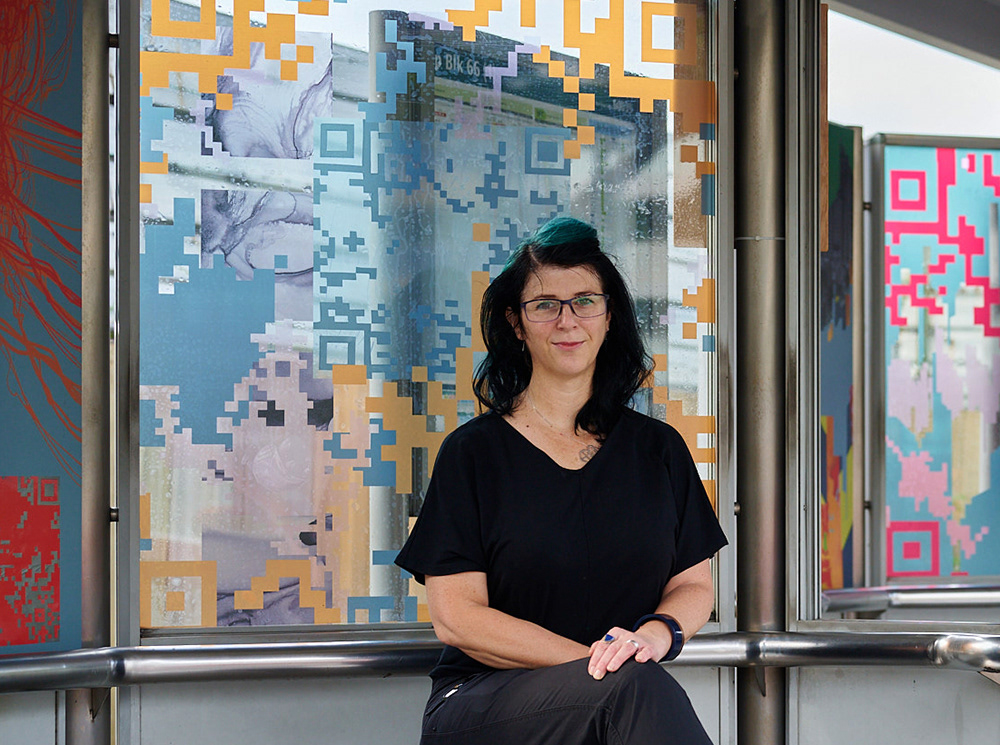 Merryn Trevethan profile photo Bus Stop Art Singapore