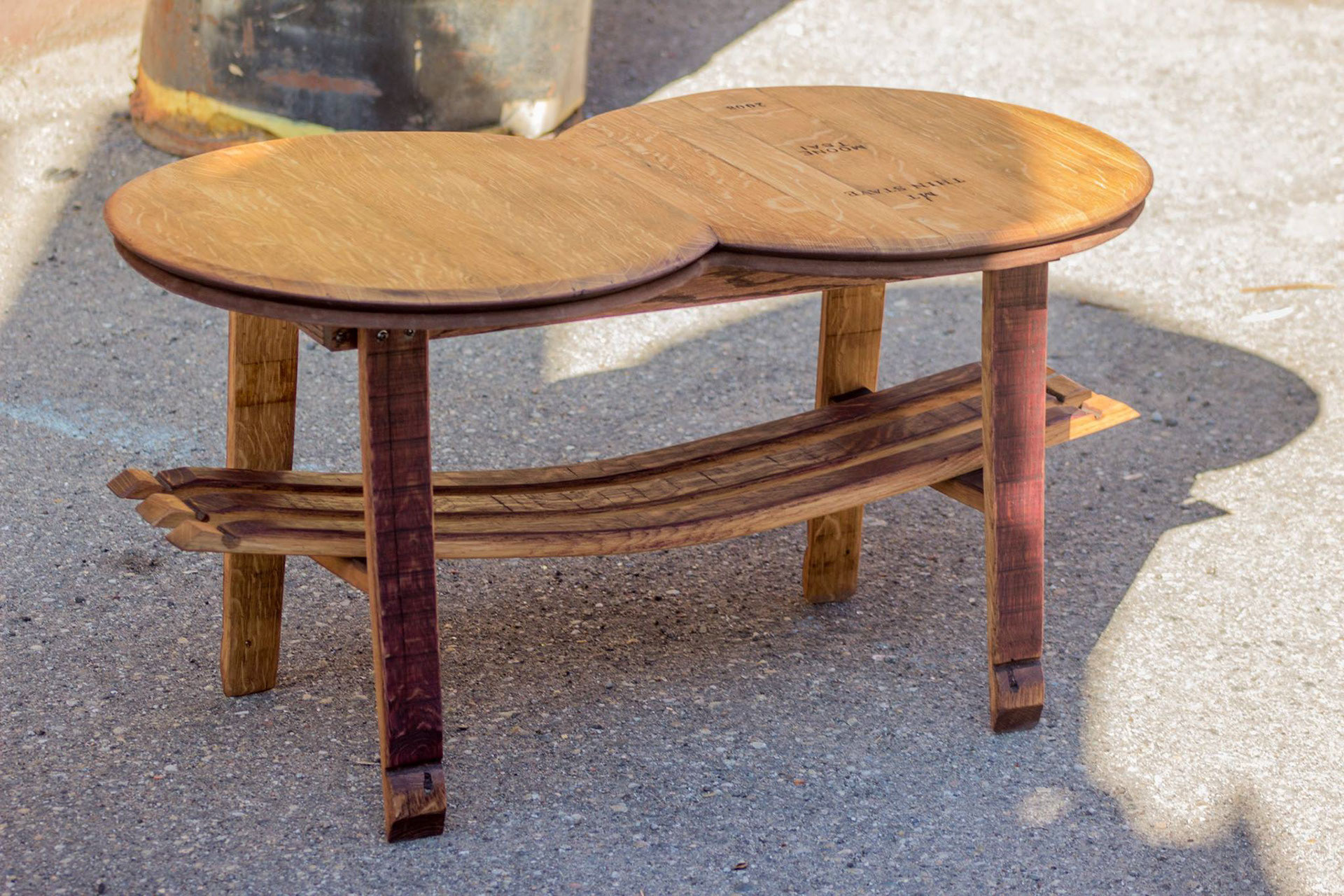 Wine Barrel Furniture - Sofa Table