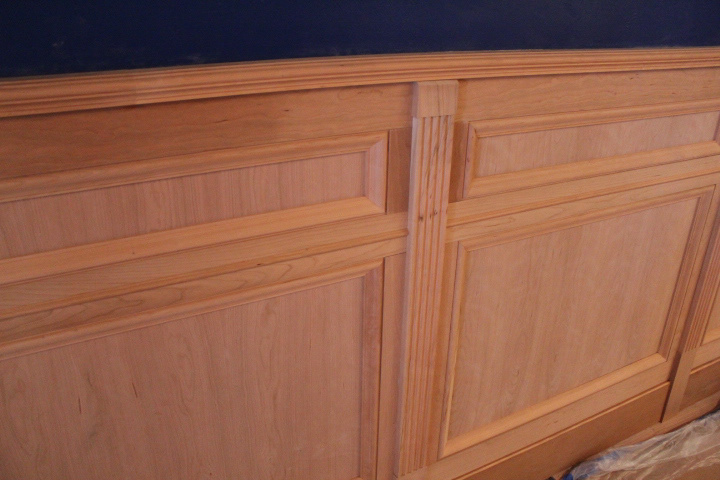 Cherry Wainscoting