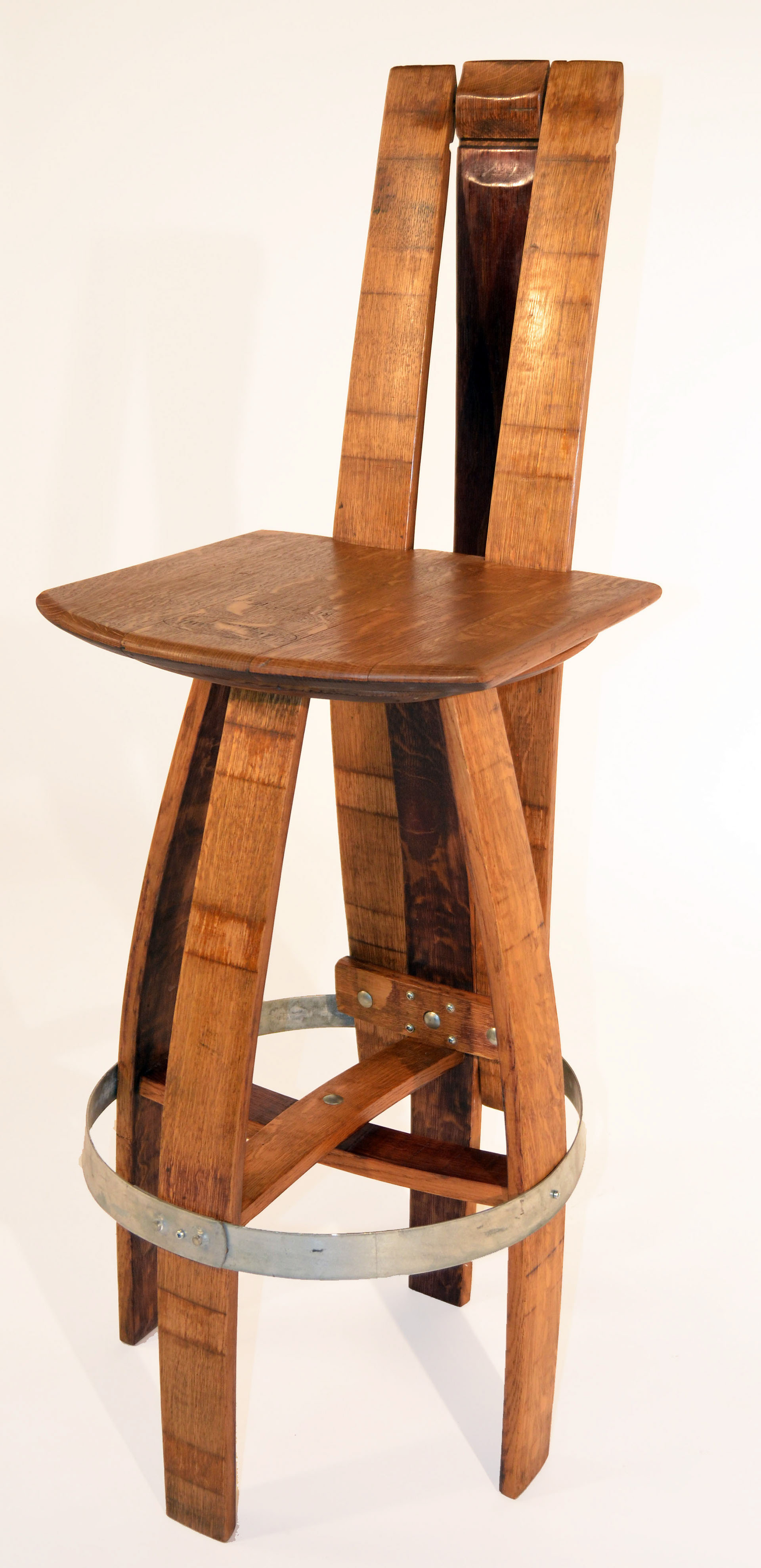 Wine Barrel Furniture - Hightop Stool