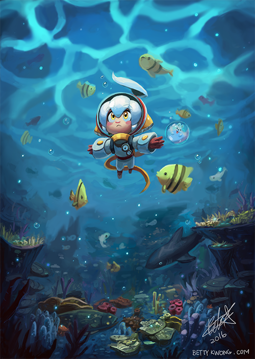 Inspired by Sam Nielson and Carrie Liao's beautiful work